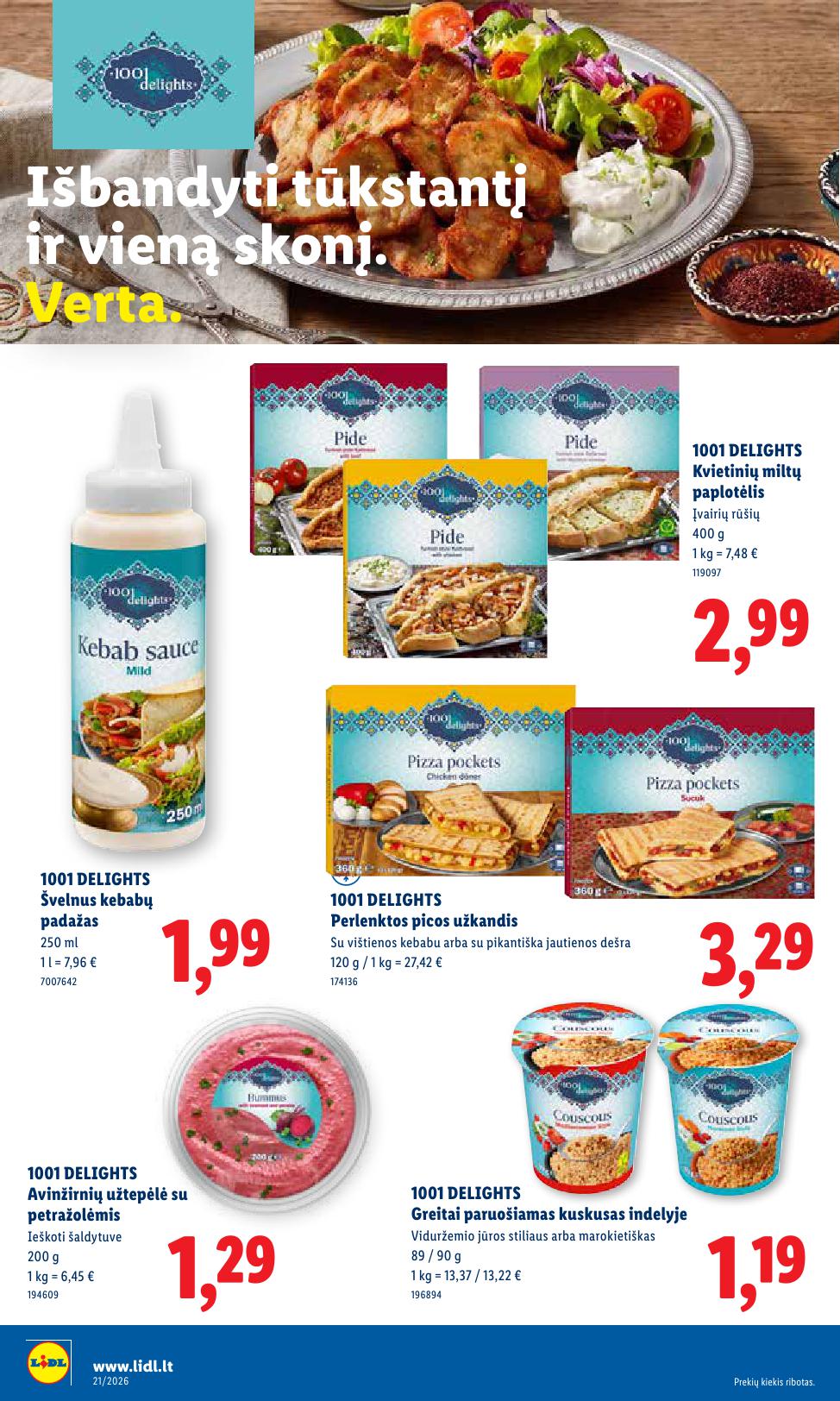 Naujausias LIDL kaininis katalogas 2026.05.18 - 2026.05.24