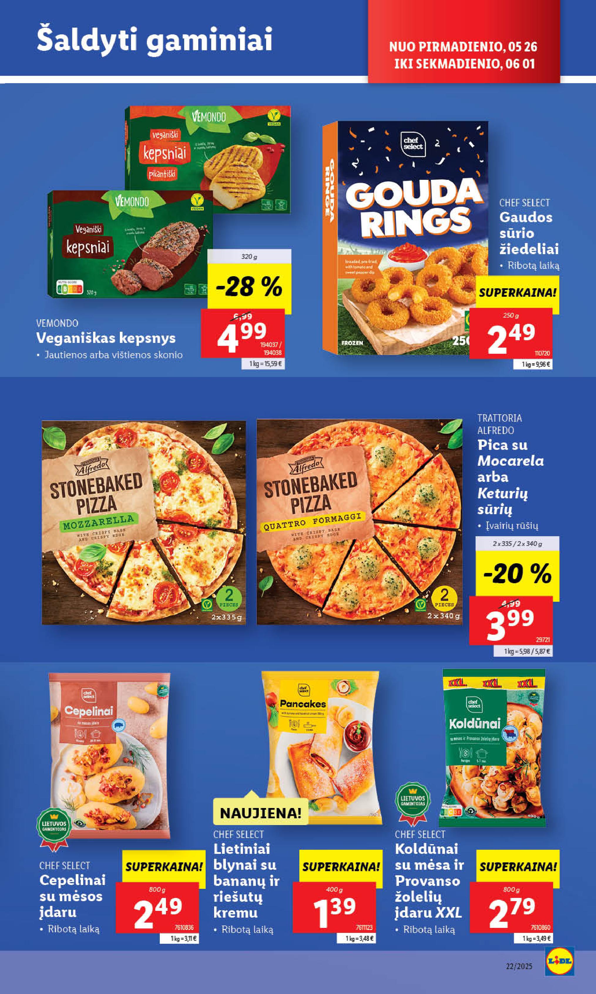 Naujausias LIDL kaininis katalogas 2025.05.26 - 2025.06.01