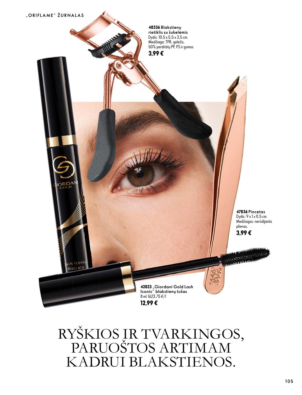 ORIFLAME katalogas galioja 2026.10.07 - 2026.11.17