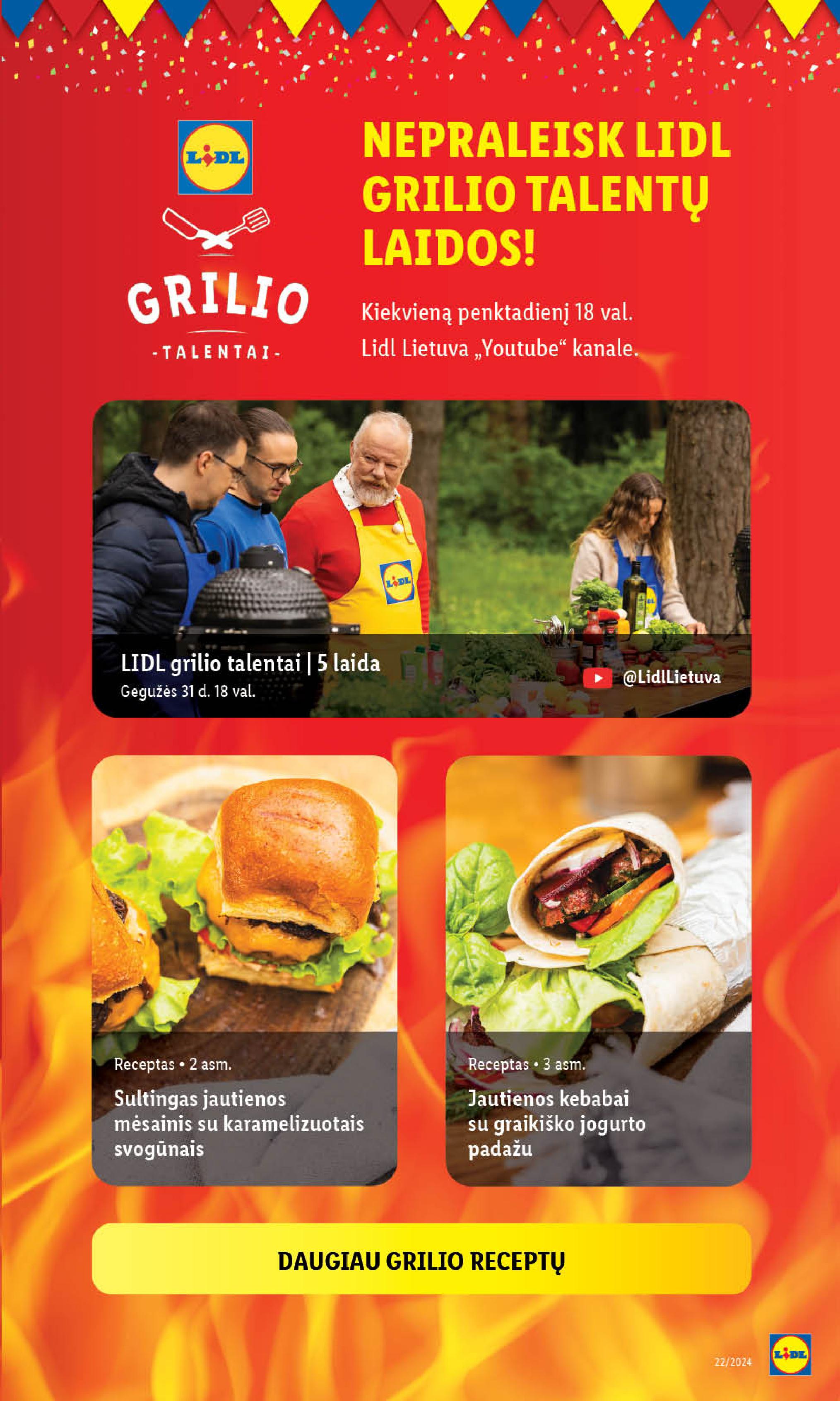 Naujausias LIDL kaininis katalogas 2024.05.27 - 2024.06.02