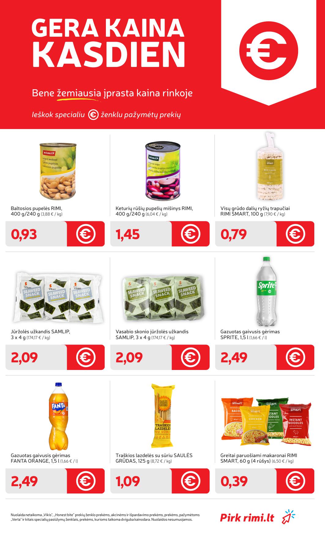 Naujausias RIMI kaininis katalogas 2026.04.14 - 2026.04.20