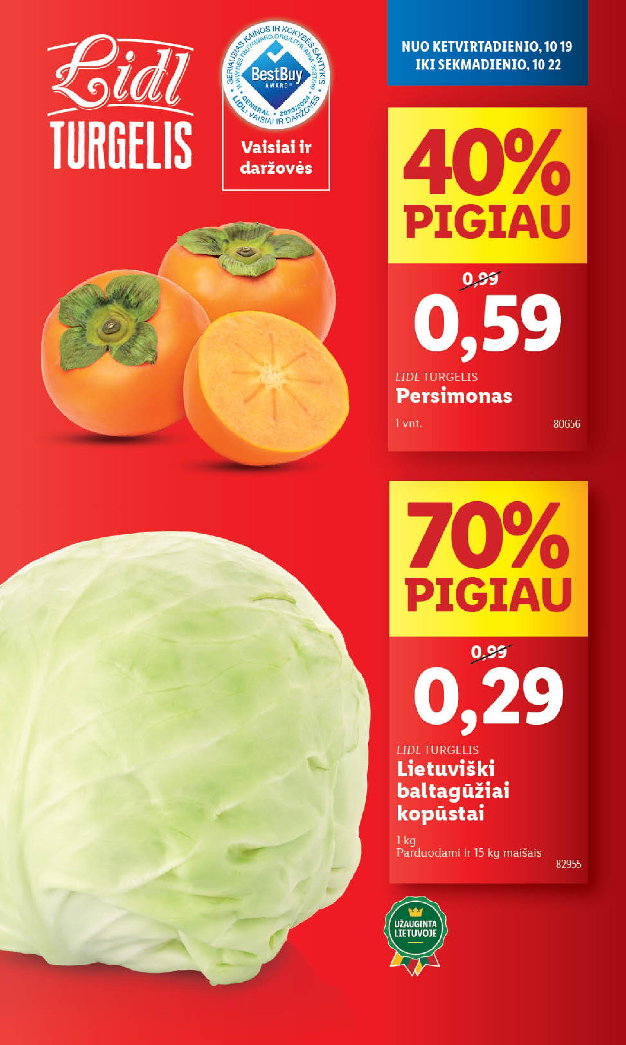 Naujausias LIDL kaininis katalogas 2023.10.16 - 2023.10.22