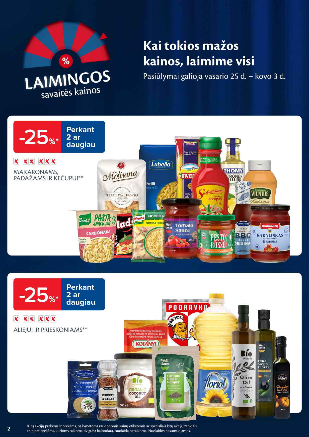 Naujausias MAXIMA kaininis katalogas 2025.02.25 - 2025.03.03