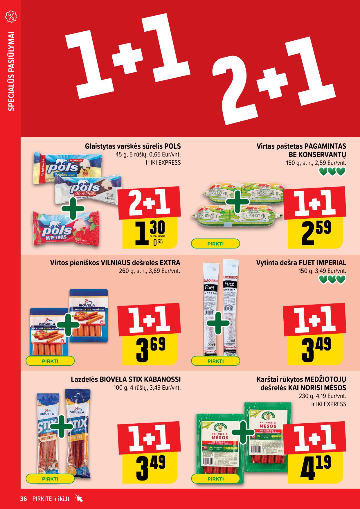 IKI SAVAITĖLĖ akcijų ir nuolaidų leidinys Nr.24 2025.06.09 - 2025.06.15