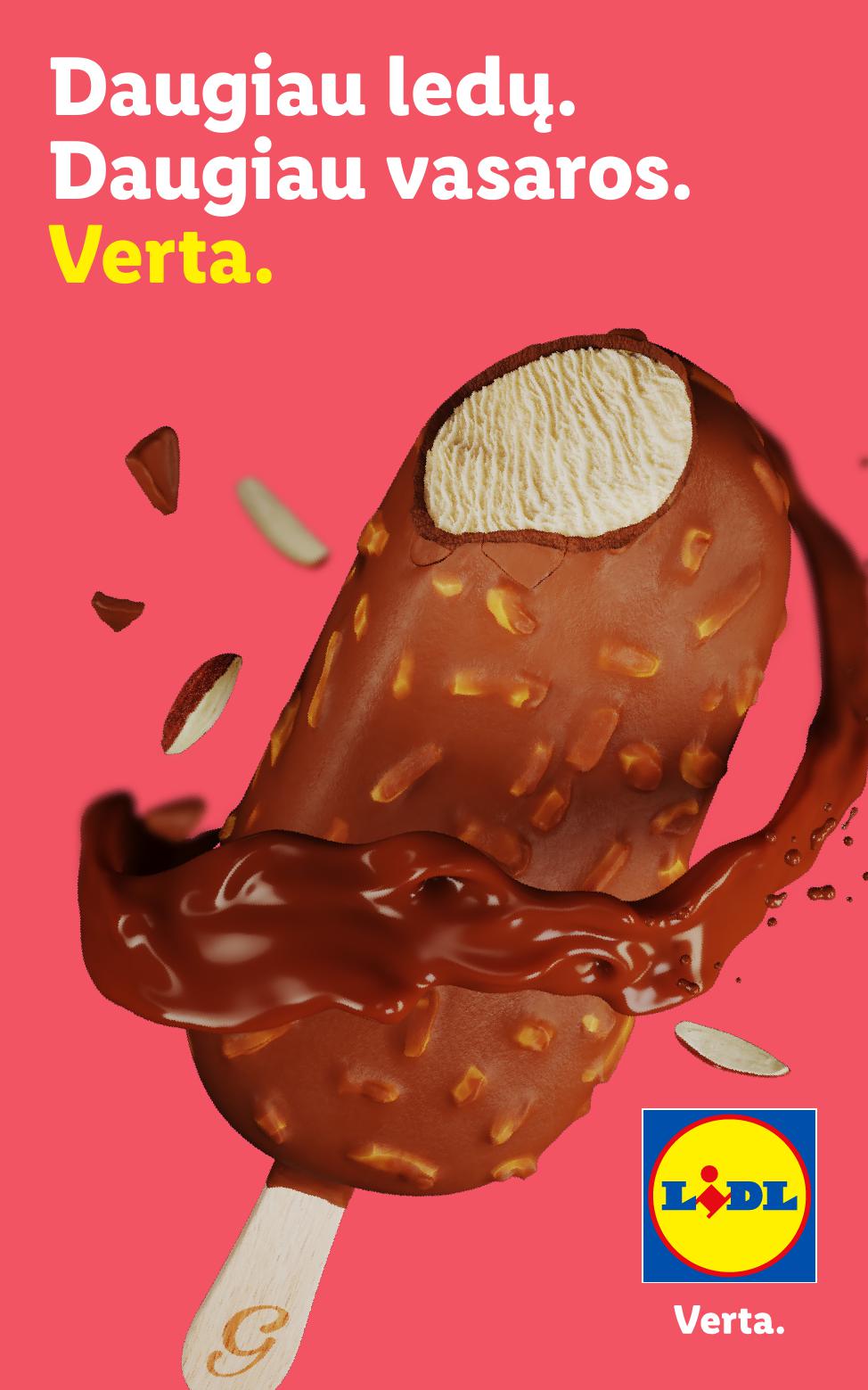 LIDL katalogas "Daugiau ledų, daugiau vasaros"