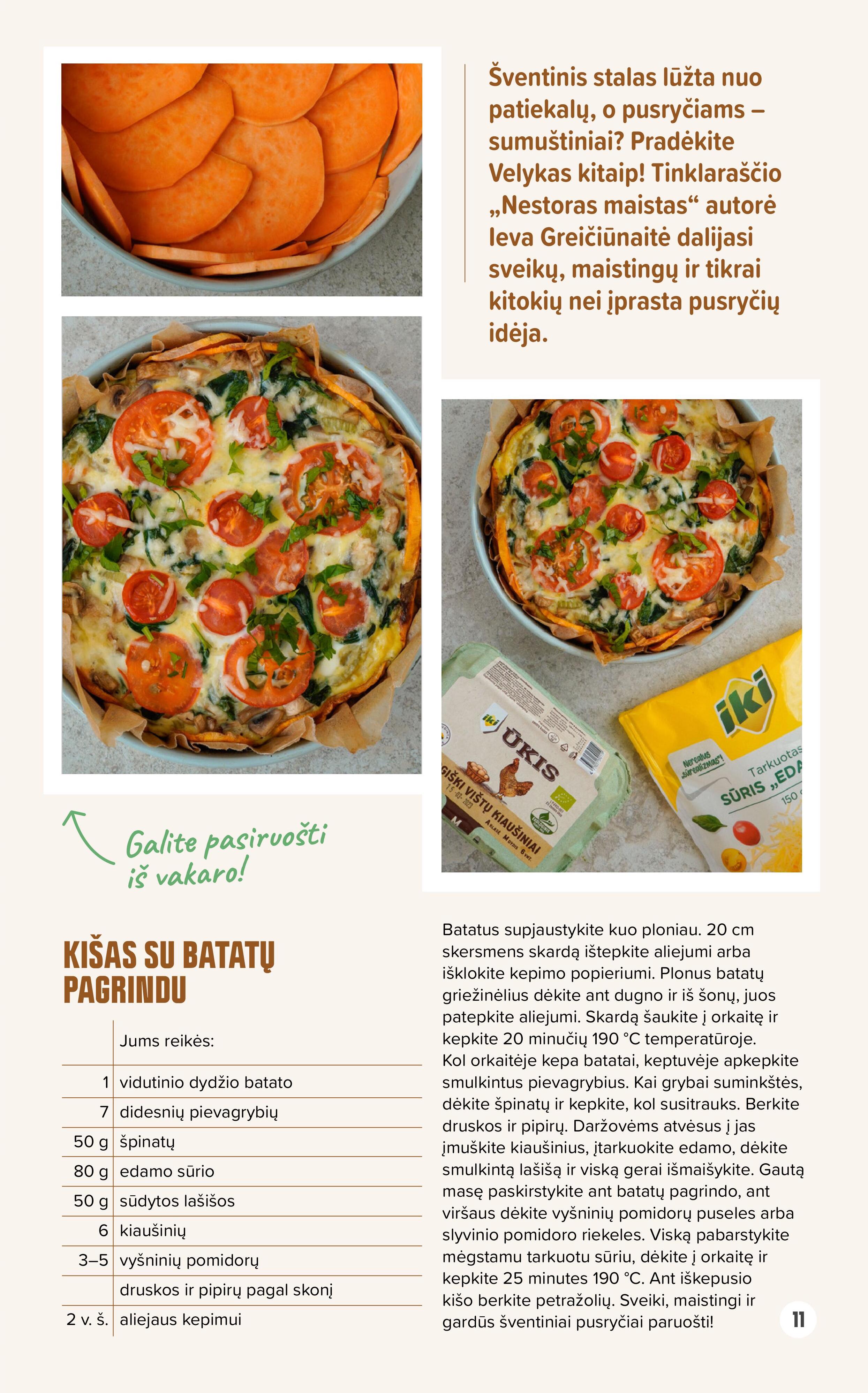 IKI kainų katalogas "Velykos arčiau tavęs"
