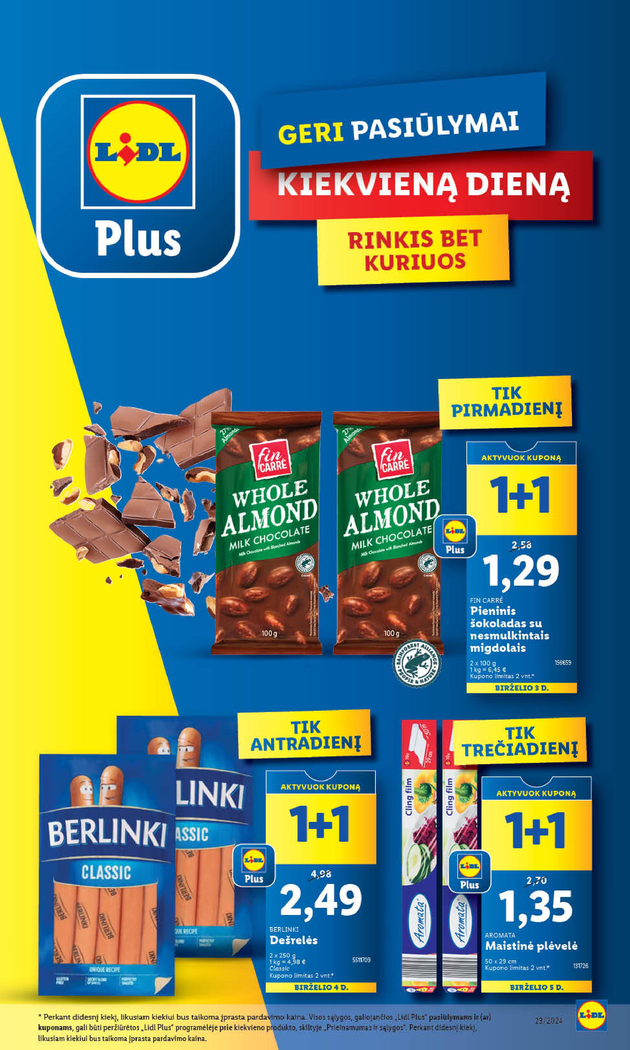 Naujausias LIDL kaininis katalogas 2024.06.03 - 2024.06.09