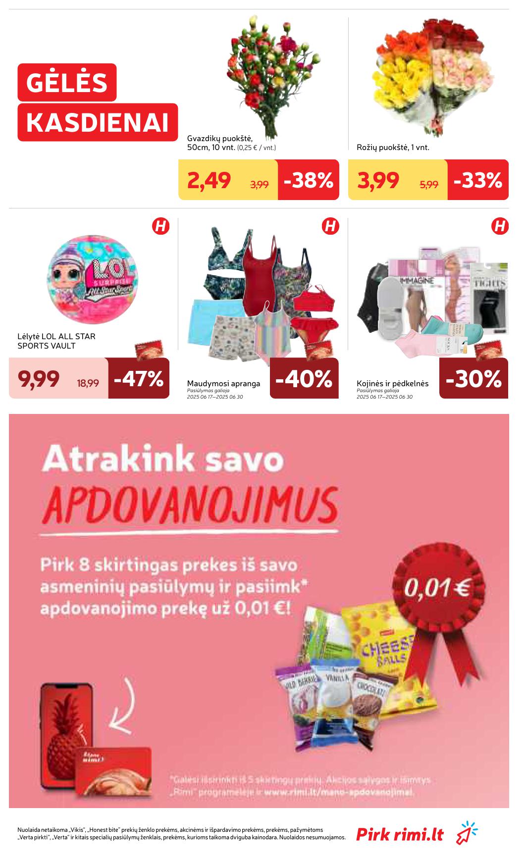 Naujausias RIMI kaininis katalogas 2025.06.24 - 2025.06.30