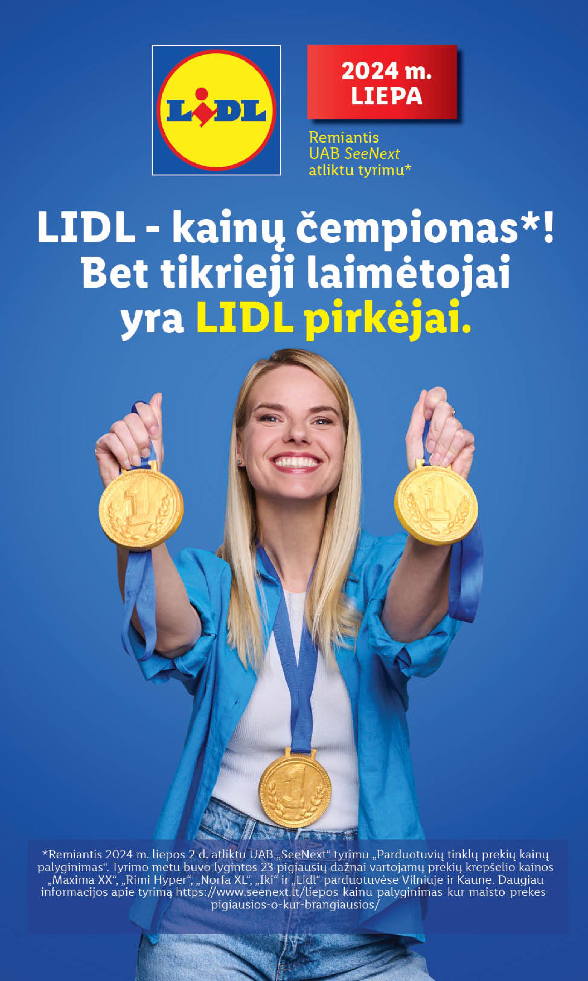 Naujausias LIDL kaininis katalogas 2024.08.19 - 2024.08.25
