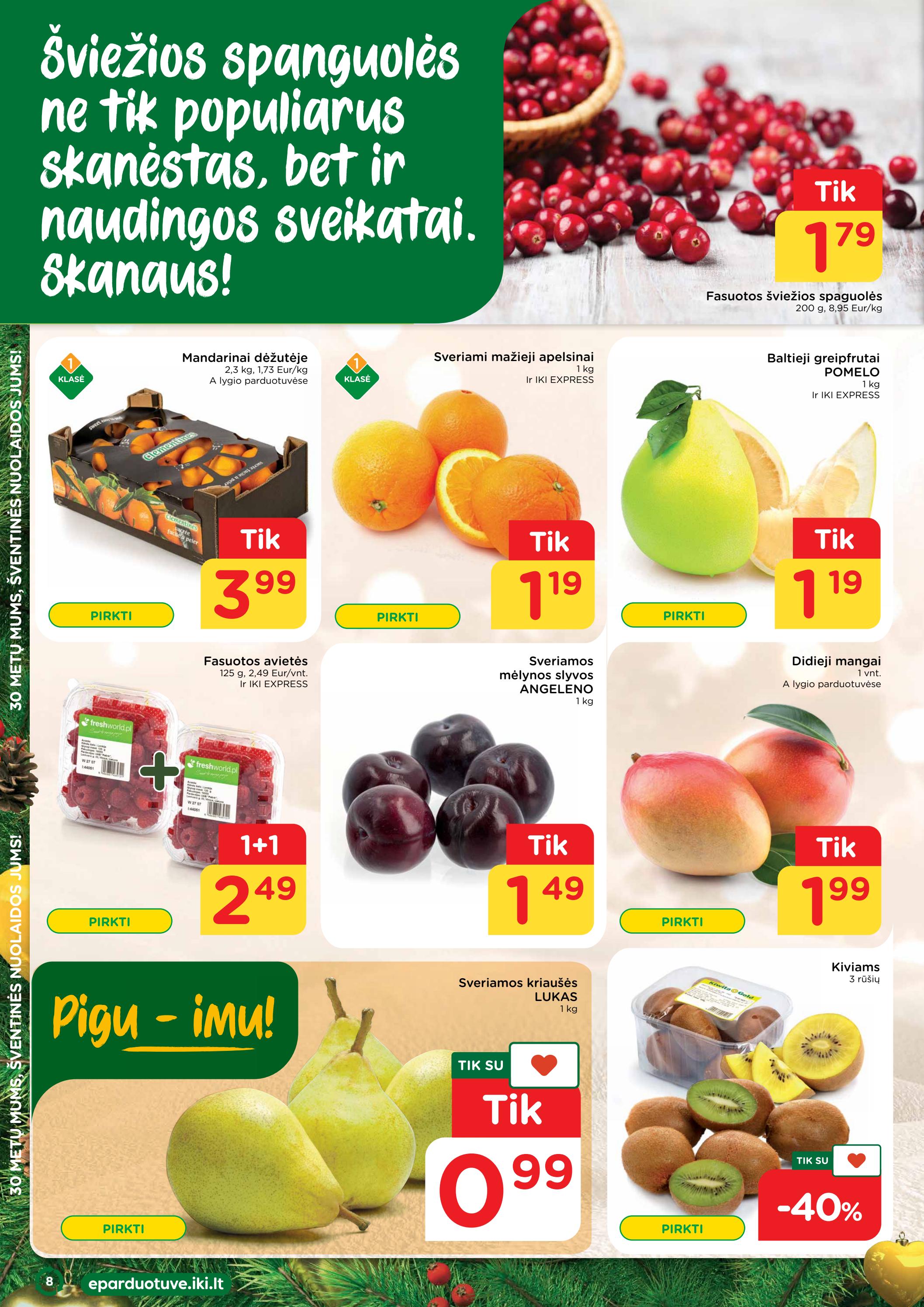 Naujausias IKI kaininis katalogas 2022.12.05 - 2022.12.11