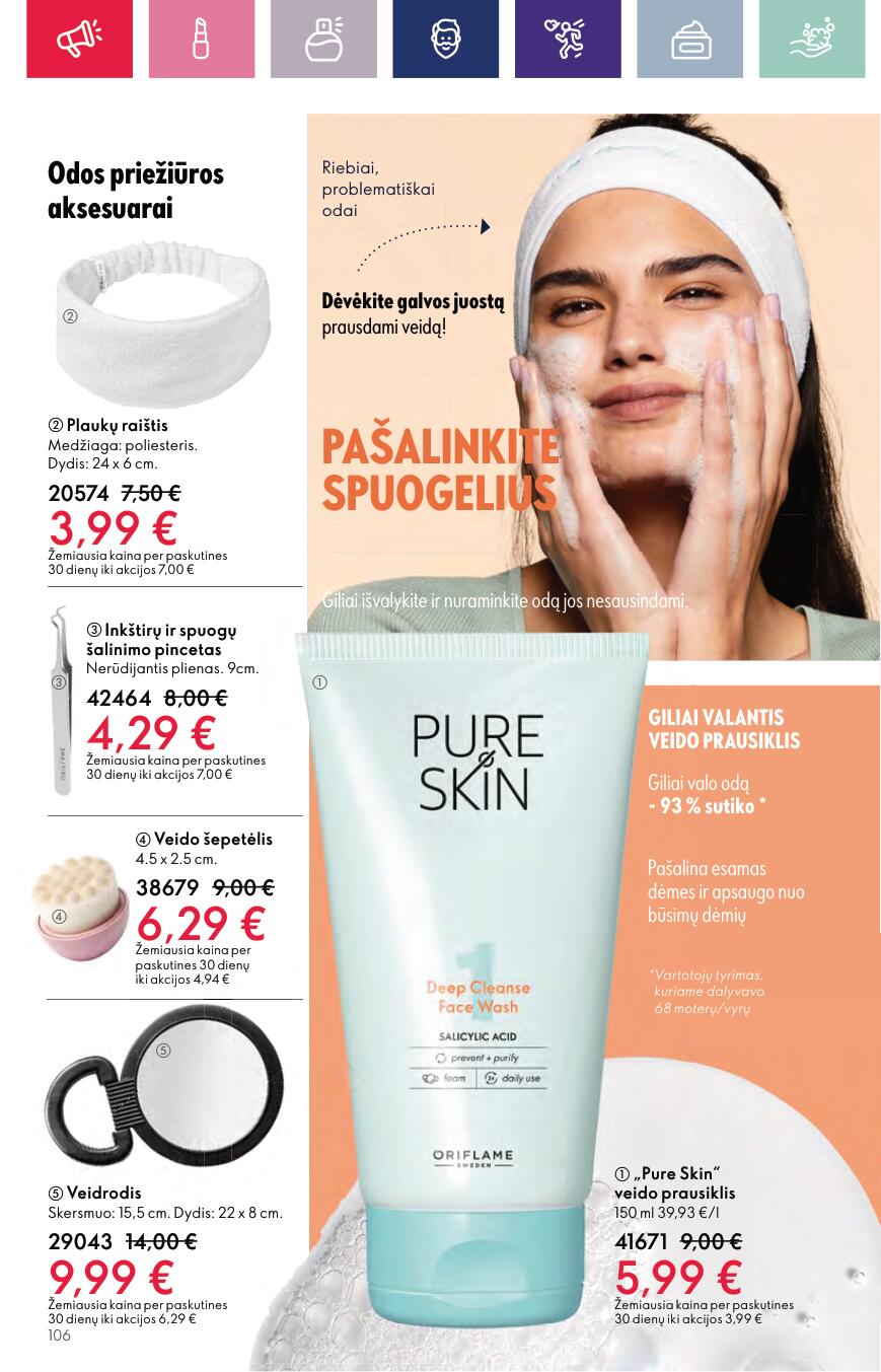 Naujas ORIFLAME katalogas galioja 2023.09.13 - 2023.10.03