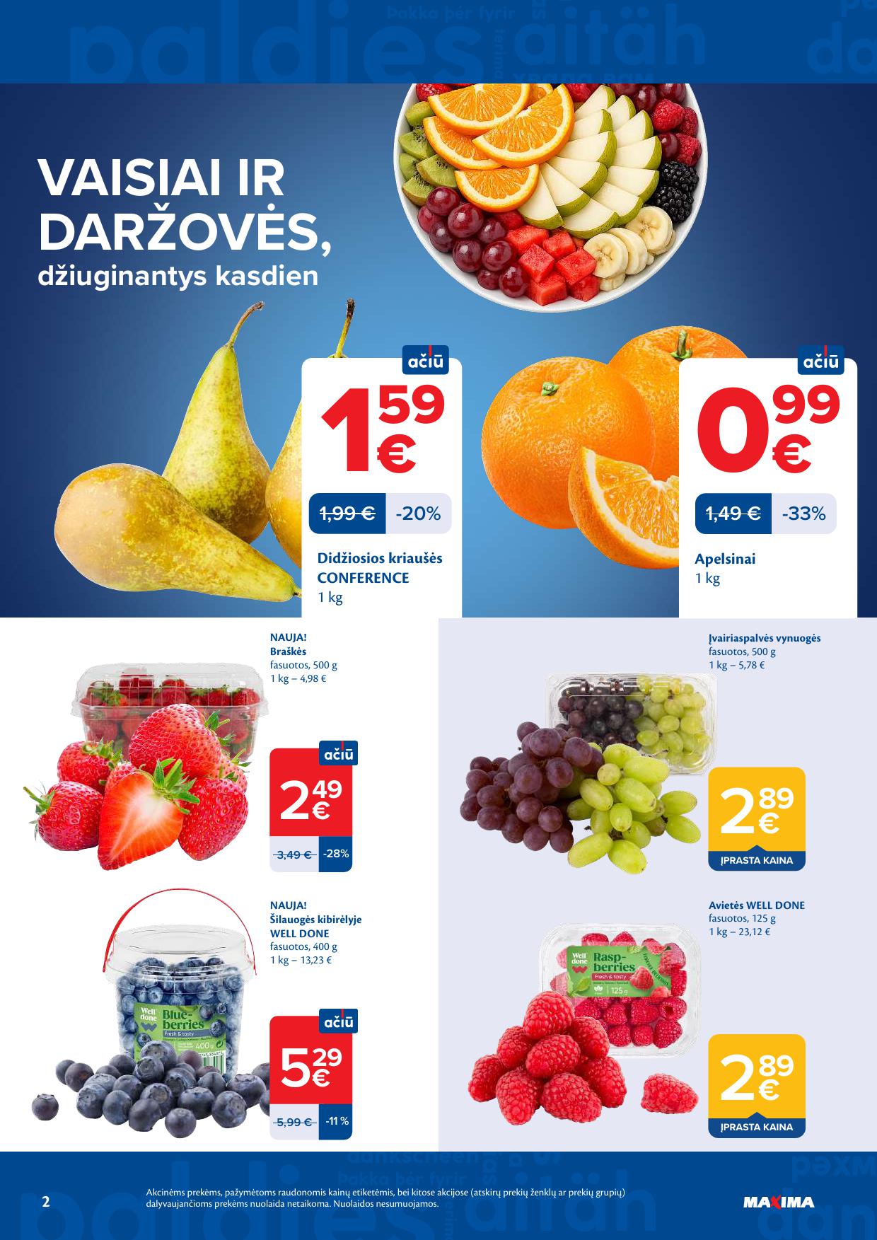 MAXIMA akcijų ir nuolaidų leidinys Nr.17 2026.04.21 - 2026.04.27