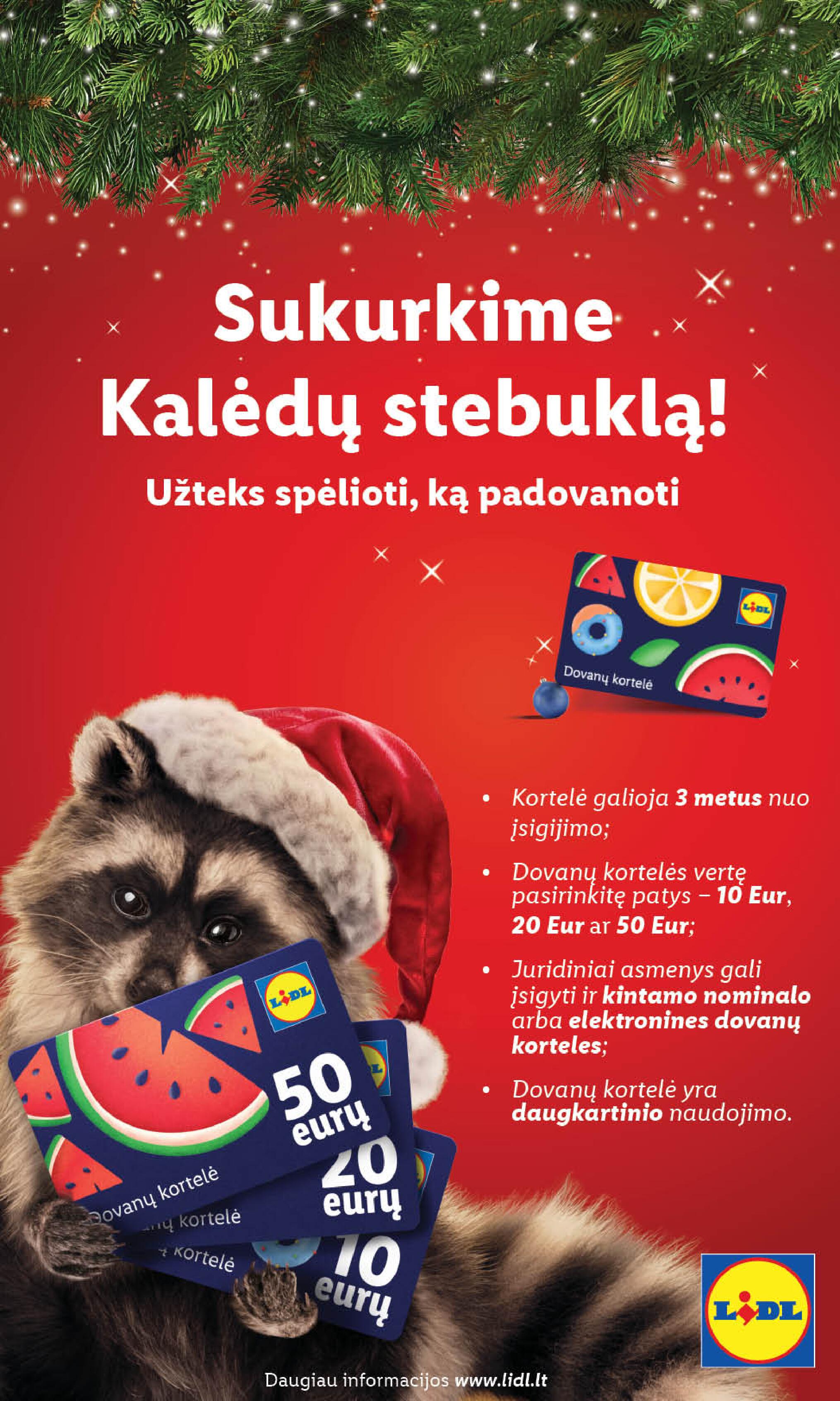 Naujausias LIDL kaininis katalogas 2023.11.20 - 2023.11.26