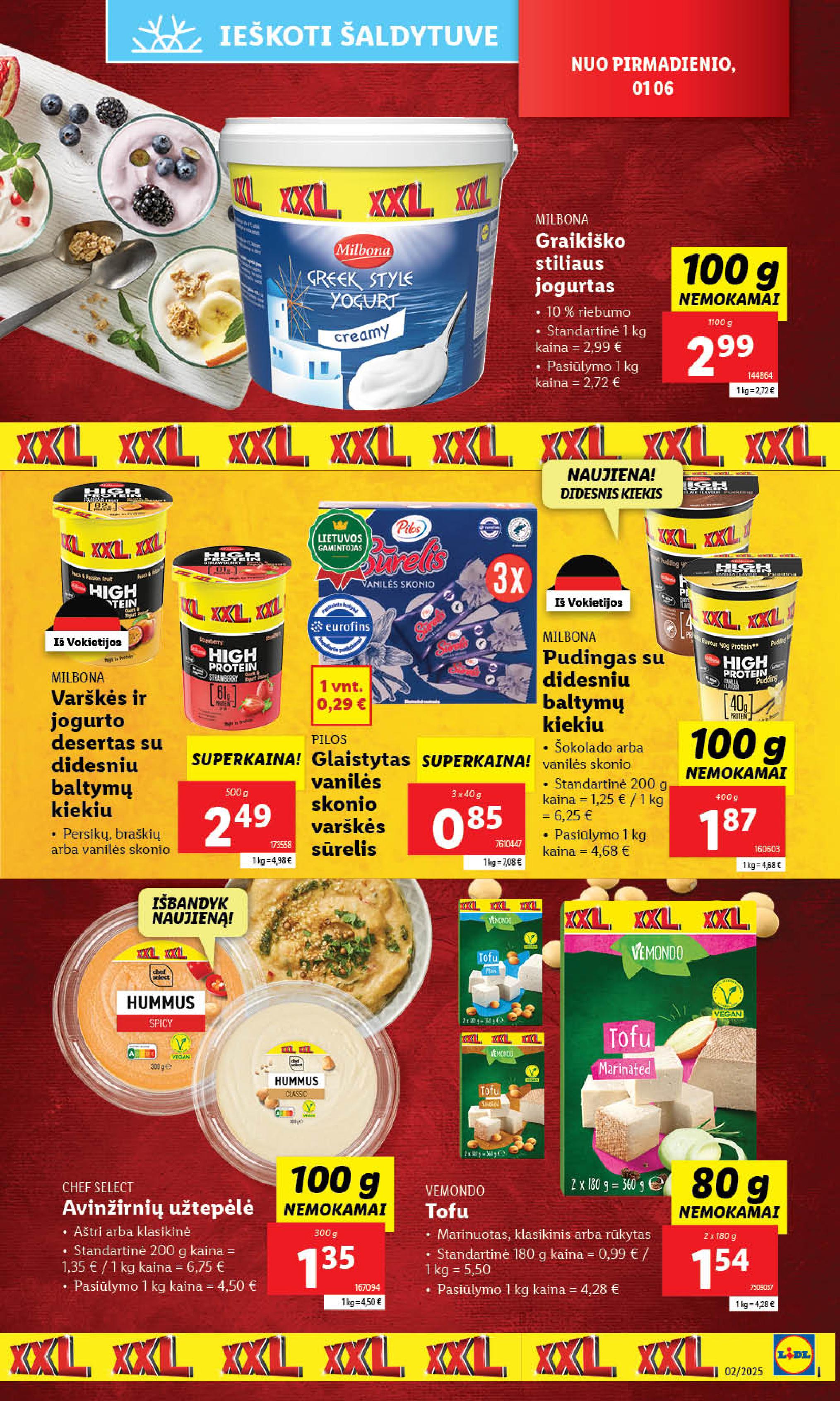 Naujausias LIDL kaininis katalogas 2025.01.06 - 2025.01.12