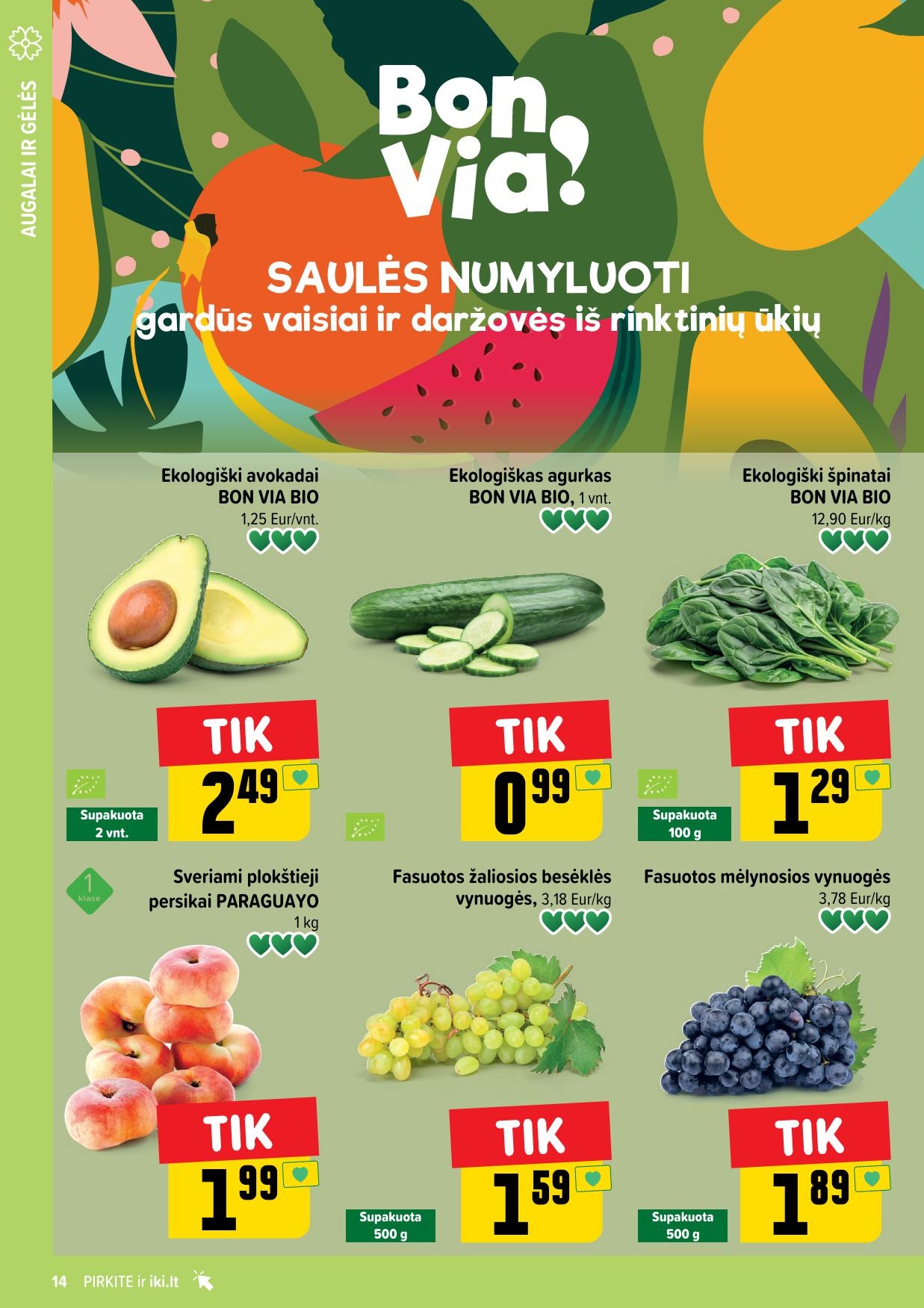 Naujausias IKI kaininis katalogas 2024.08.12 - 2024.08.18