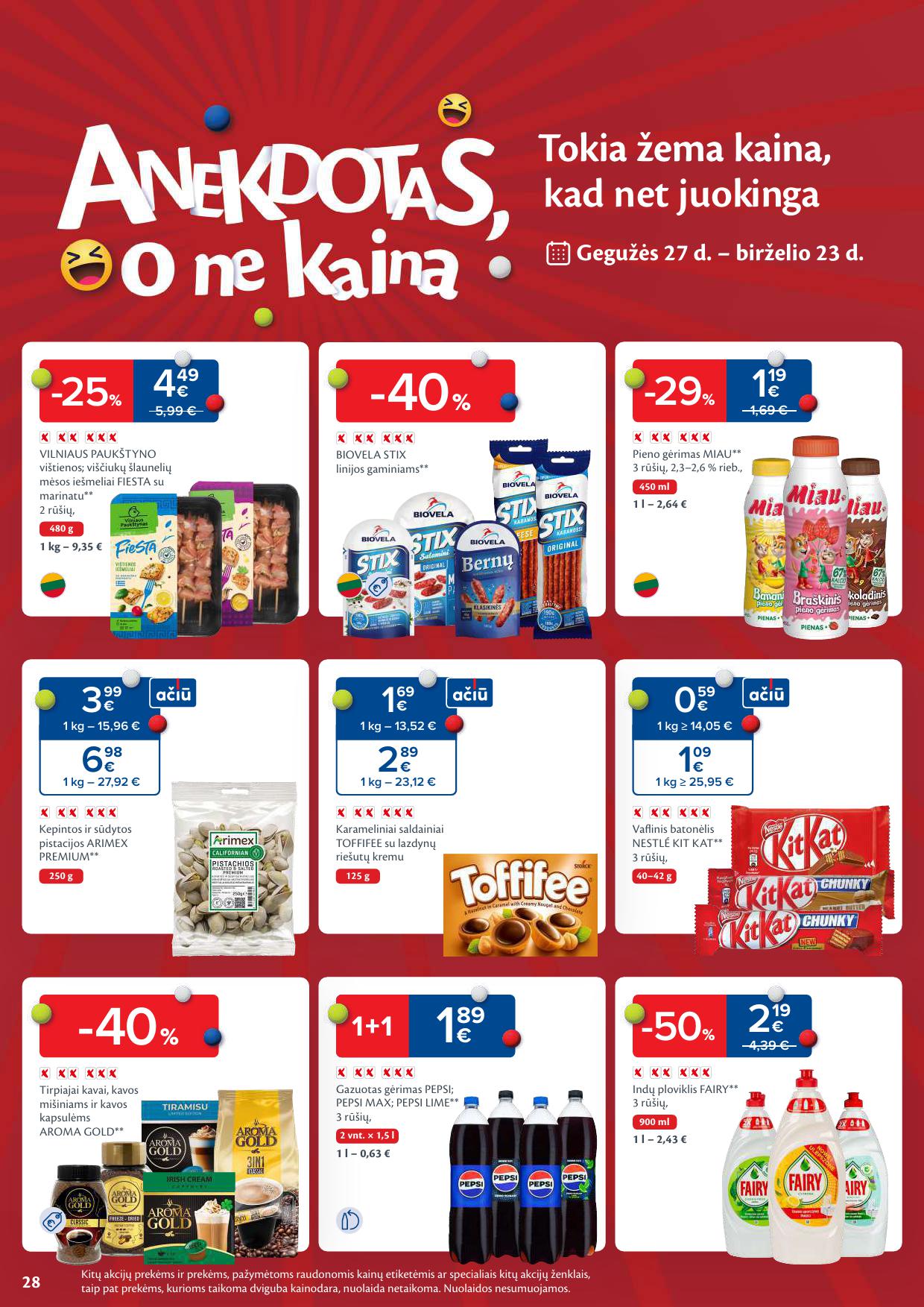 Naujausias MAXIMA kaininis katalogas 2025.06.03 - 2025.06.09