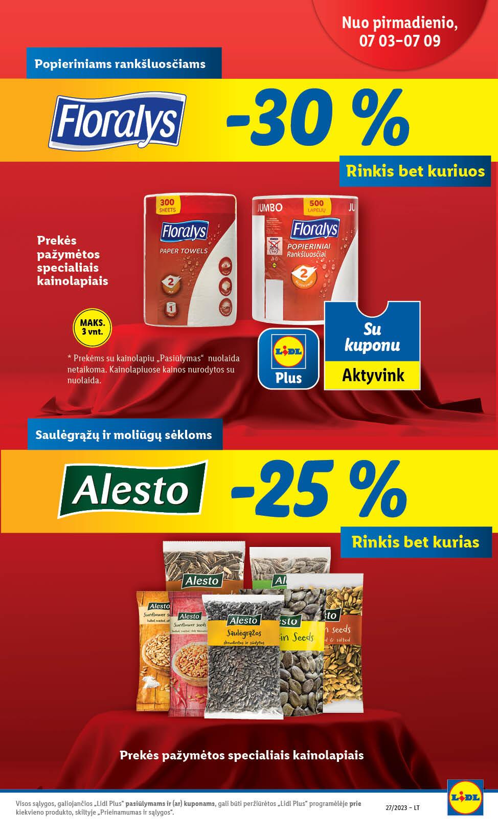 Naujausias LIDL kaininis katalogas 2023.07.03 - 2023.07.09