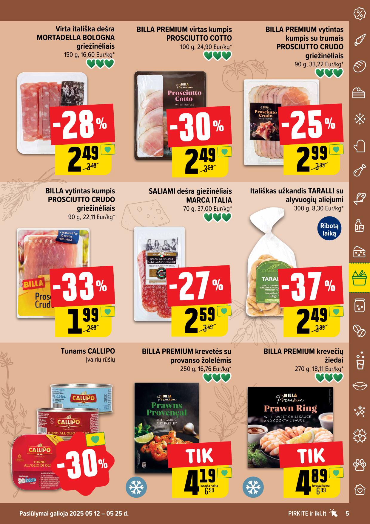 IKI katalogas "Italijos fiesta"