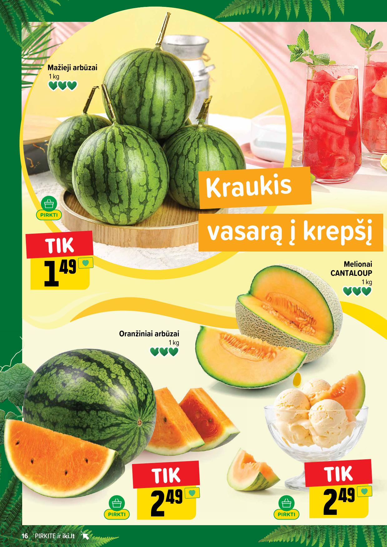 Naujausias IKI kaininis katalogas 2026.06.22 - 2026.06.28