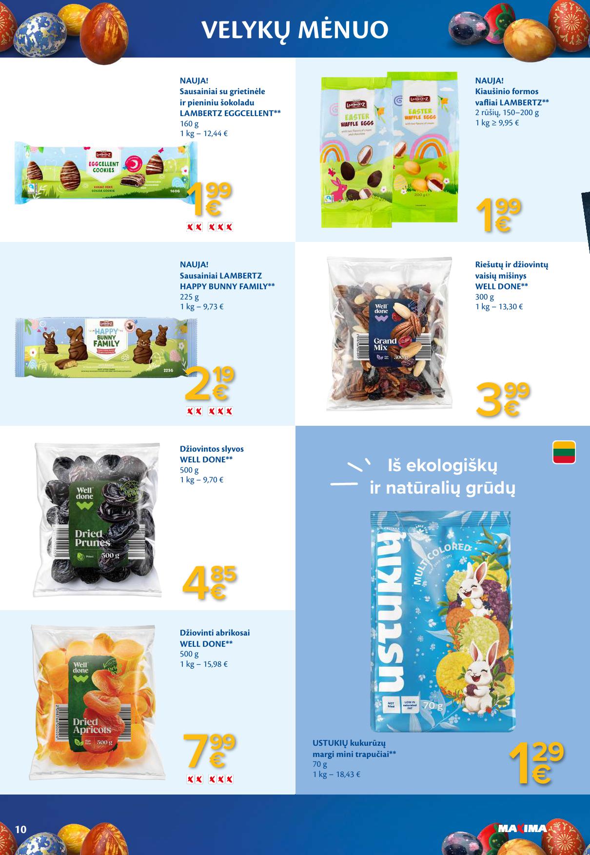 MAXIMA katalogas "VELYKŲ MĖNUO" 2026.03.03 - 2026.04.06