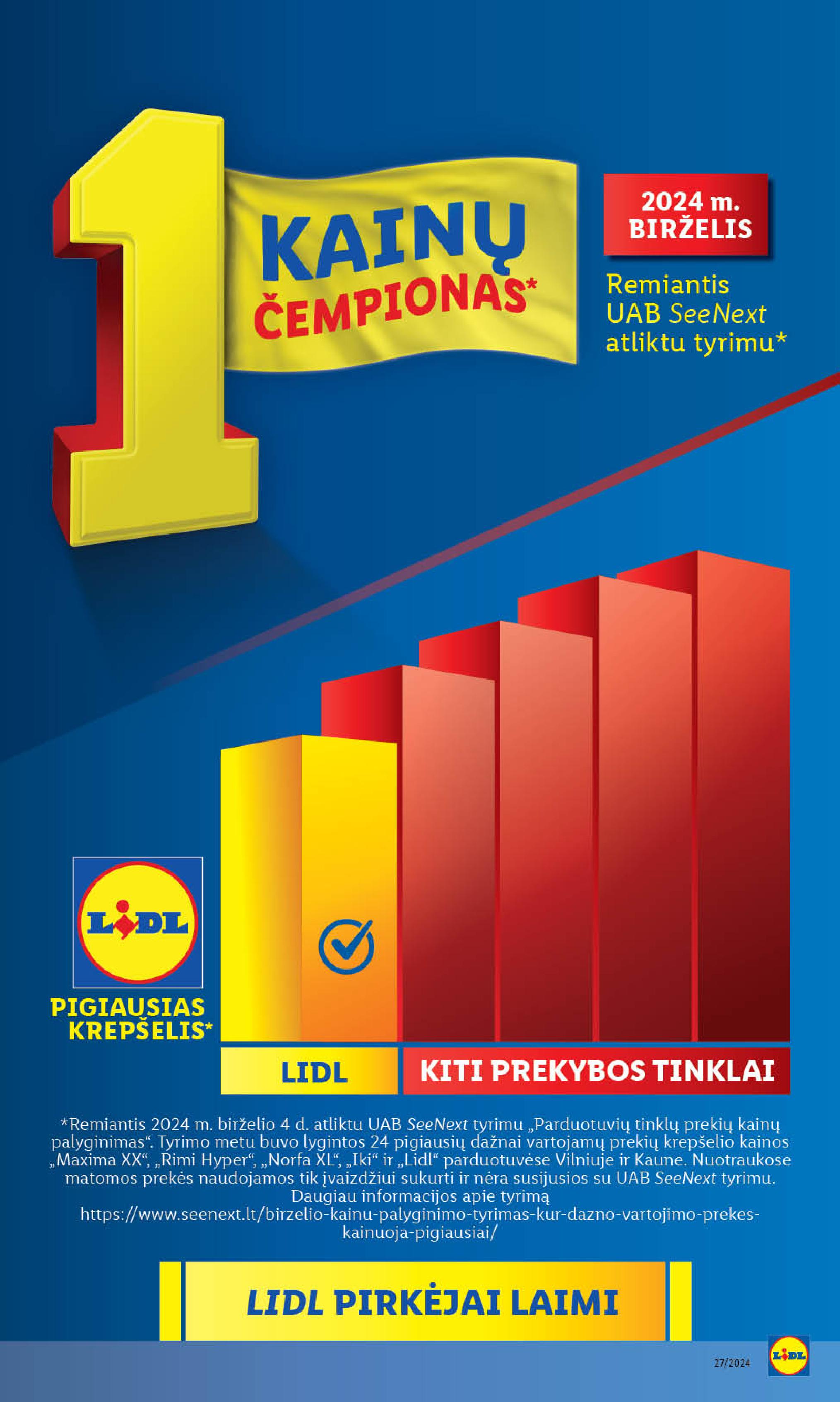 Naujausias LIDL kaininis katalogas 2024.07.01 - 2024.07.07