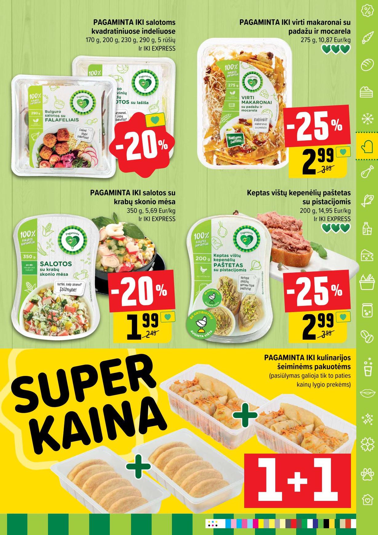 Naujausias IKI kaininis katalogas 2024.03.18 - 2024.03.24