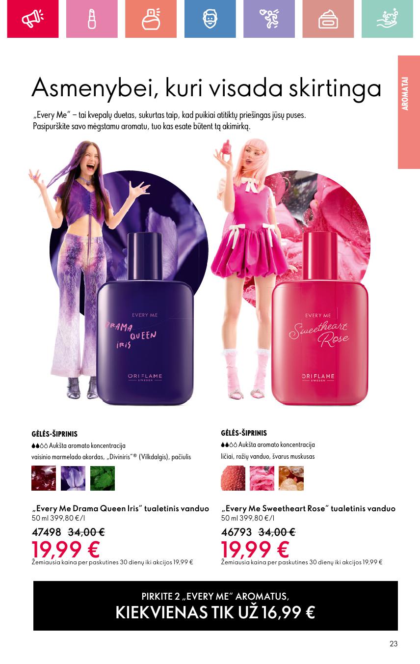 ORIFLAME katalogas galioja 2025.06.01 - 2025.06.21