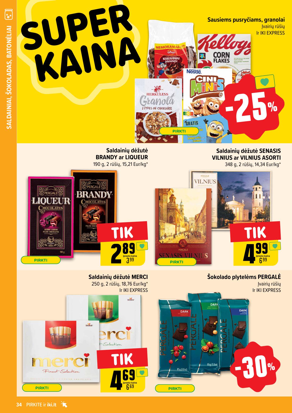 Naujausias IKI kaininis katalogas 2025.01.06 - 2025.01.12