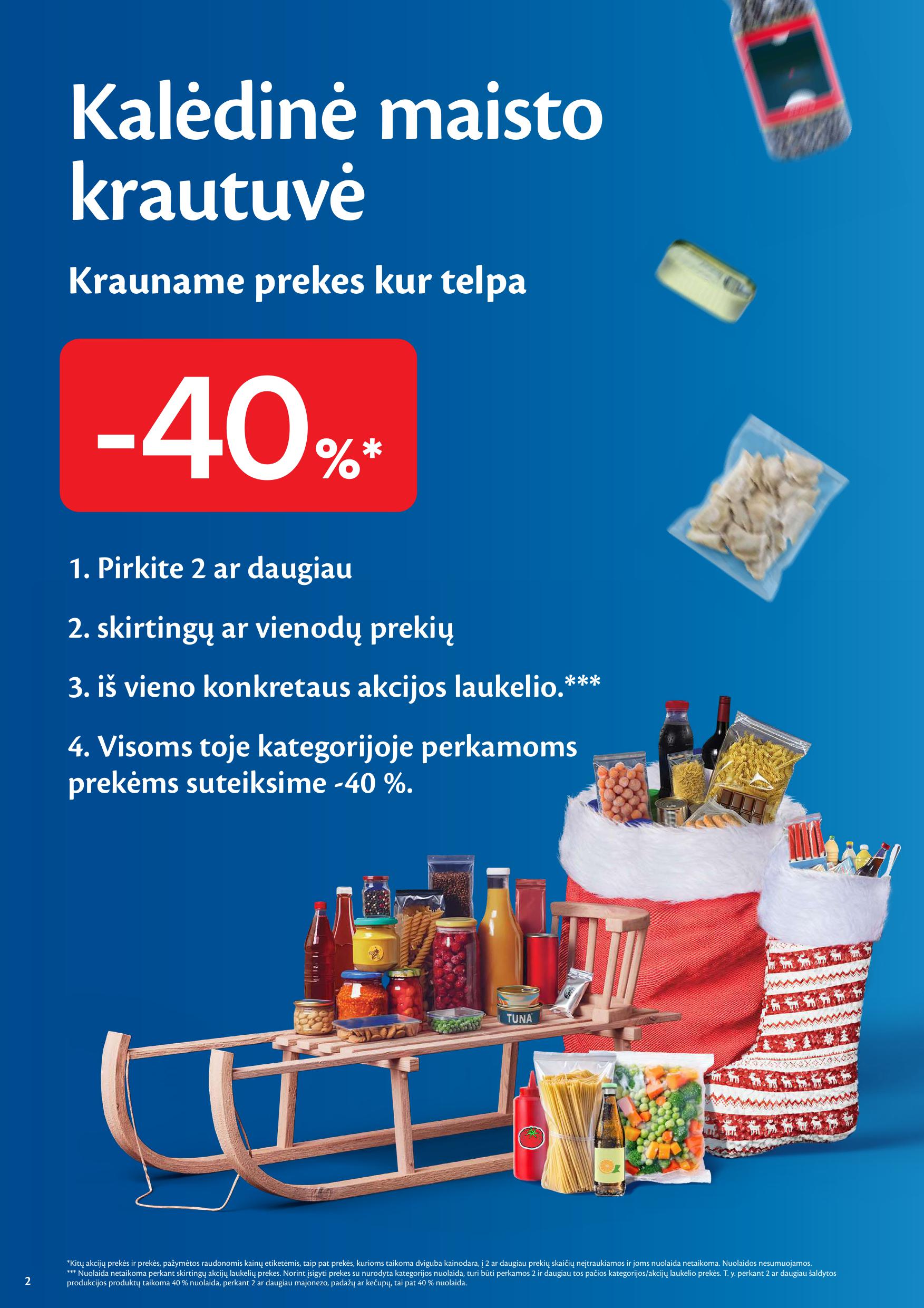 Naujausias MAXIMA kaininis katalogas 2024.12.10 - 2024.12.16