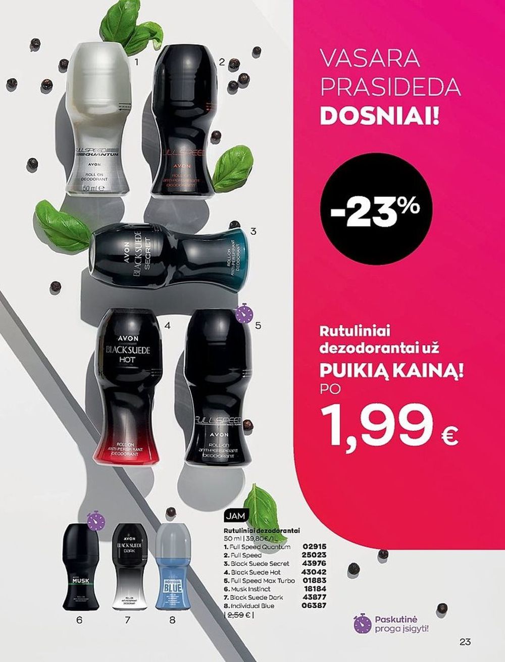 Naujas AVON katalogas galioja 2023.06.01 - 2023.06.30