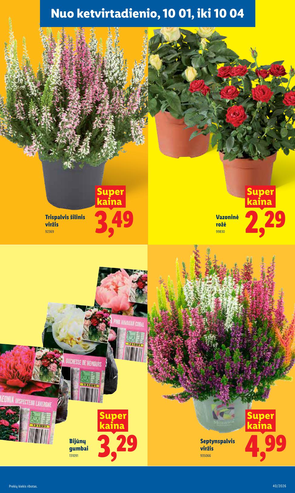 Naujausias LIDL kaininis katalogas 2026.09.28 - 2026.10.04