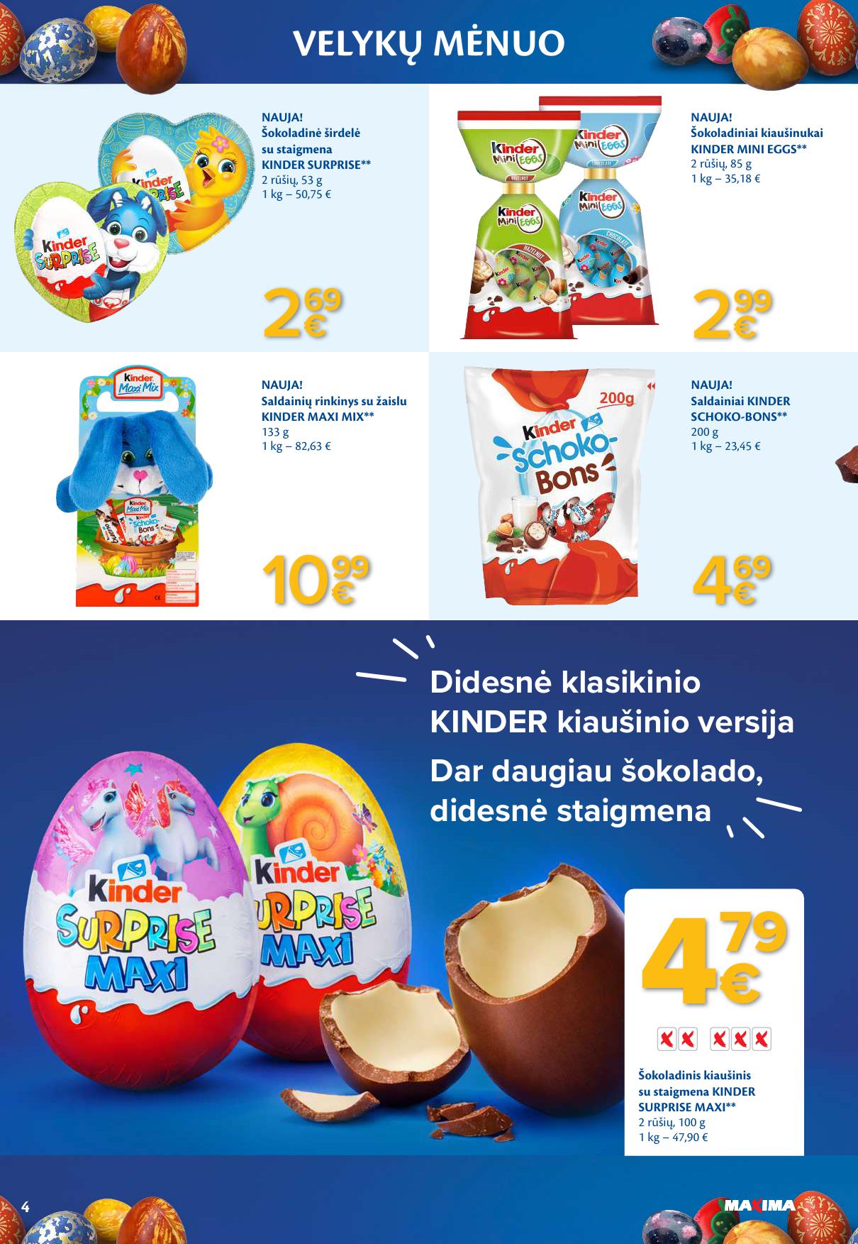 MAXIMA katalogas "VELYKŲ MĖNUO" 2026.03.03 - 2026.04.06
