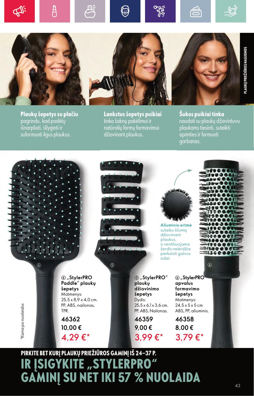 Naujas ORIFLAME katalogas galioja 2023.09.13 - 2023.10.03