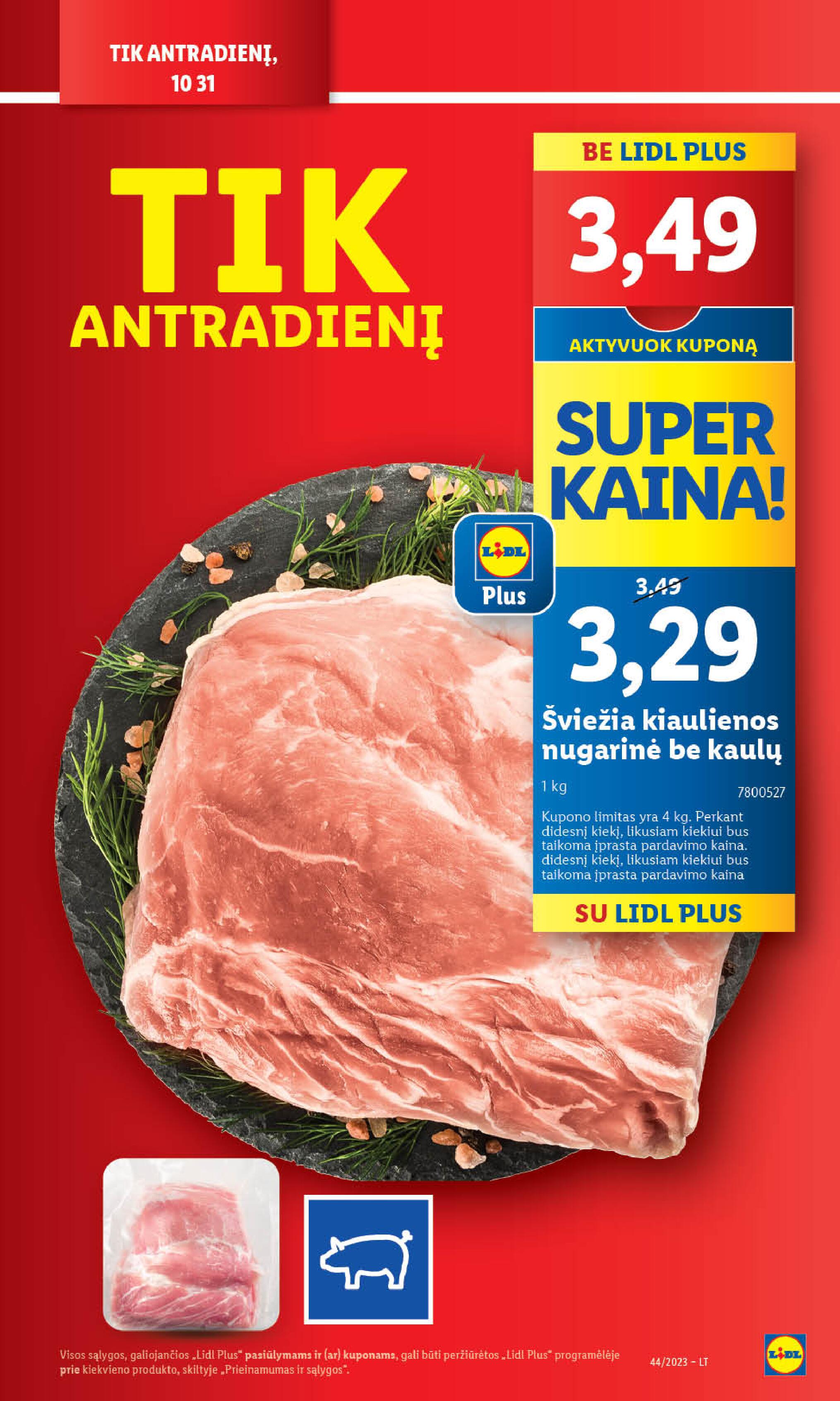 Naujausias LIDL kaininis katalogas 2023.10.30 - 2023.11.05