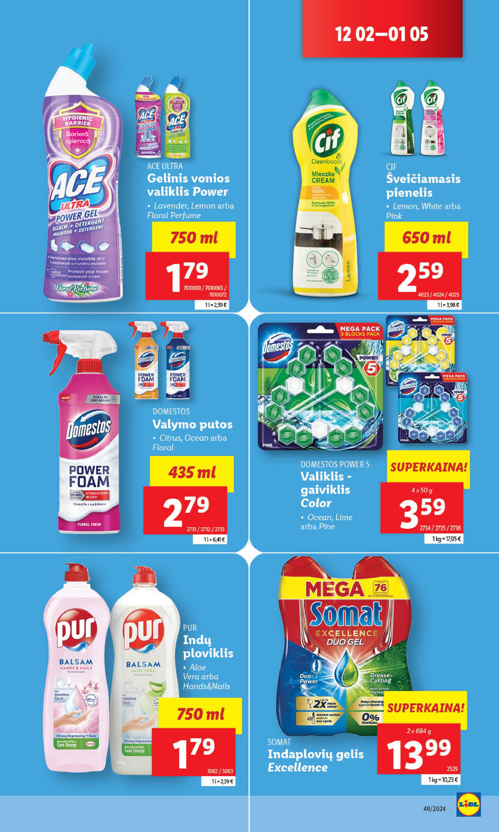 Naujausias LIDL kaininis katalogas 2024.12.02 - 2024.12.08