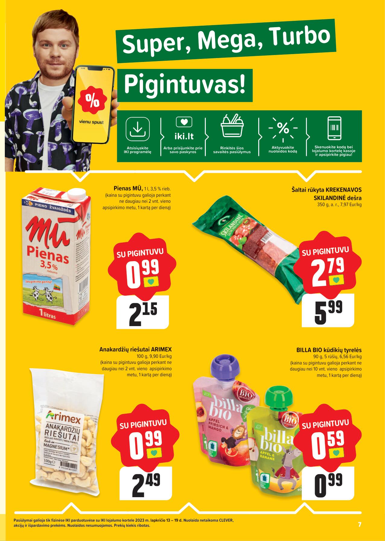 Naujausias IKI kaininis katalogas 2023.11.13 - 2023.11.19