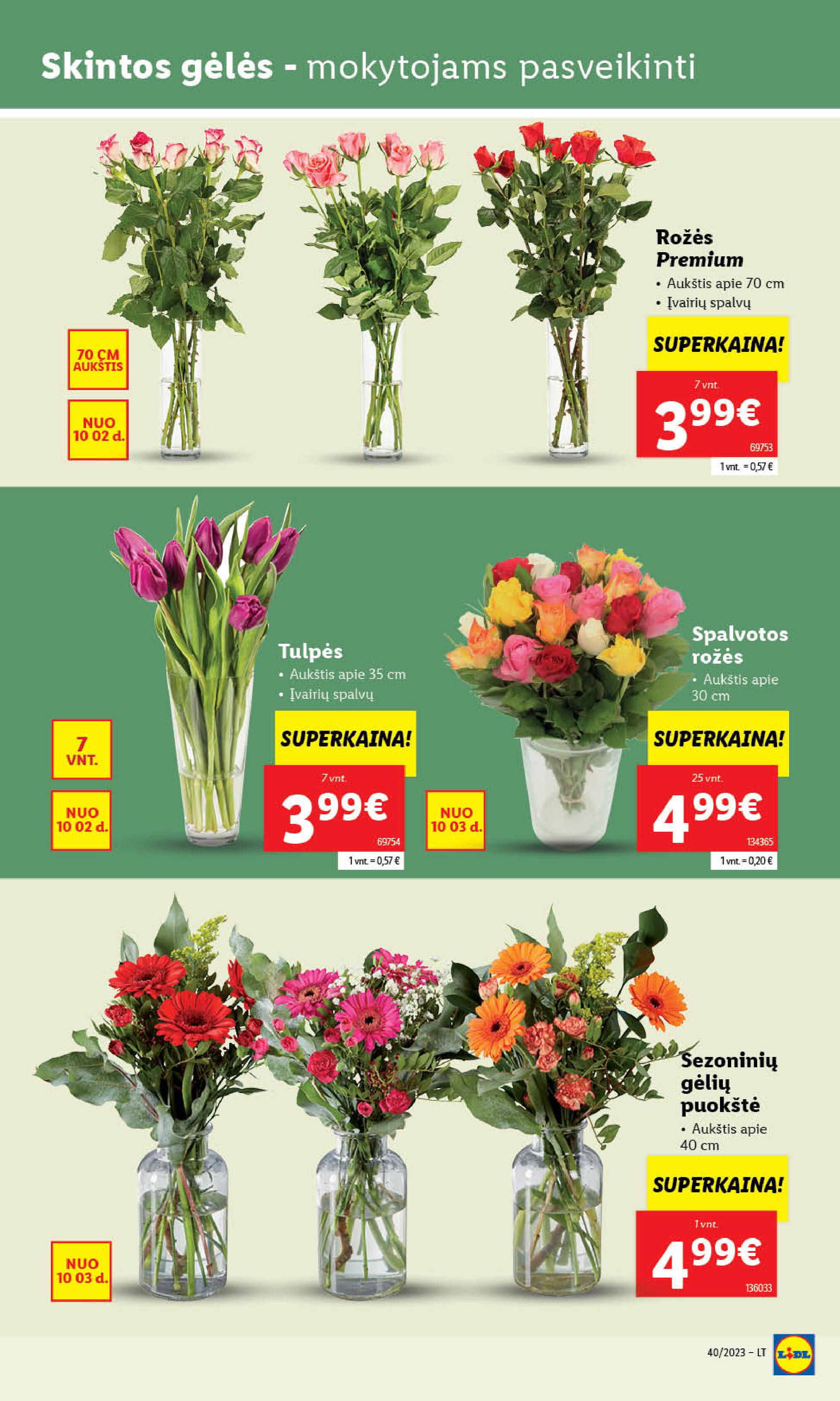 Naujausias LIDL kaininis katalogas 2023.10.02 - 2023.10.08