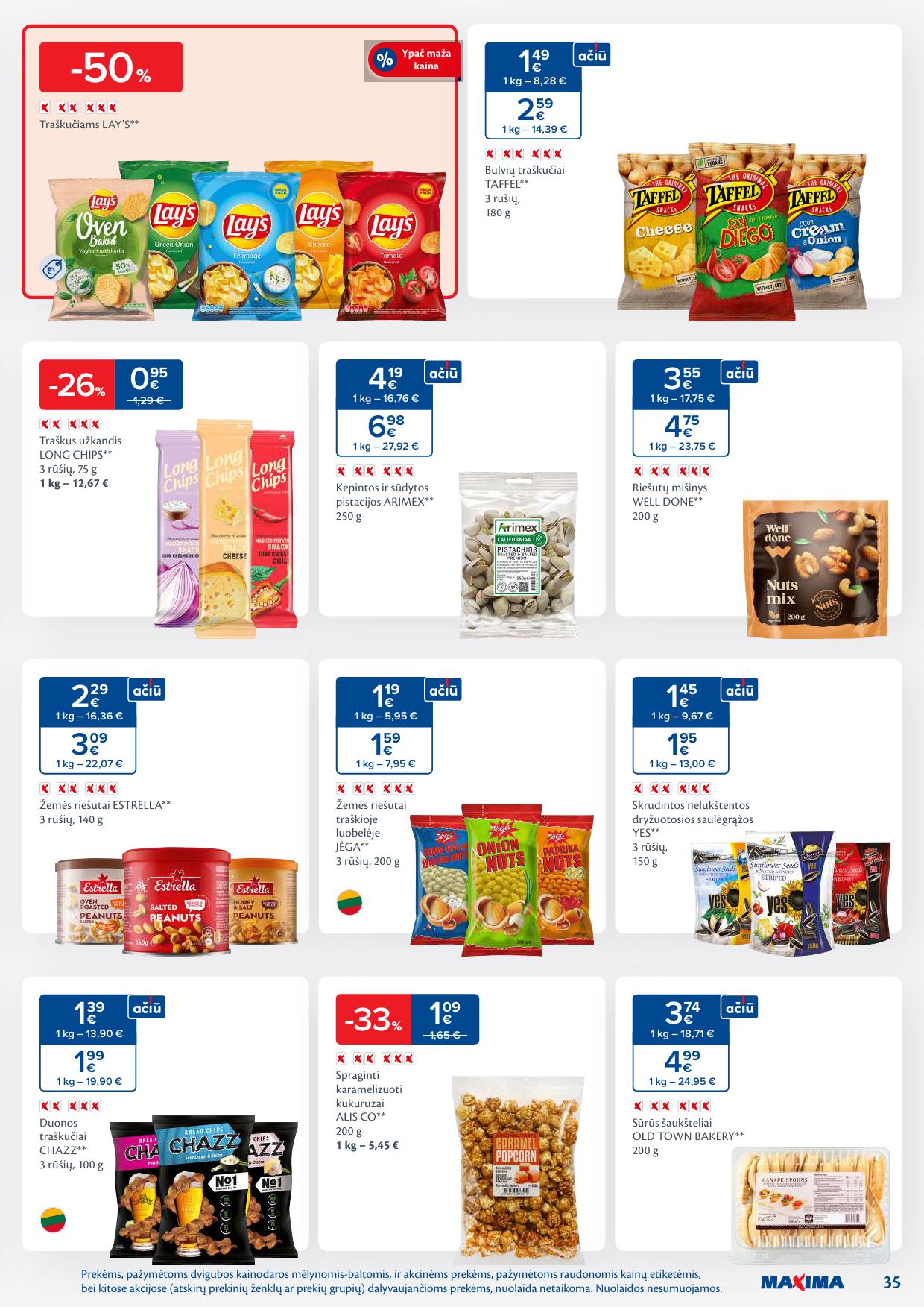 Naujausias MAXIMA kaininis katalogas 2026.01.13 - 2026.01.19