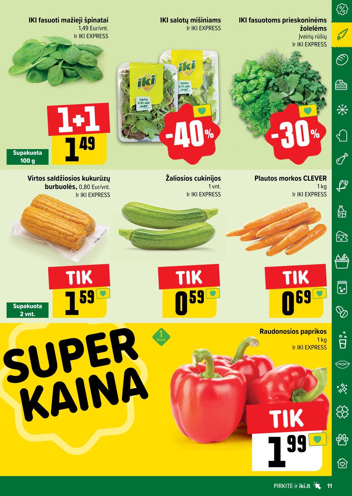 Naujausias IKI kaininis katalogas 2024.07.29 - 2024.08.04