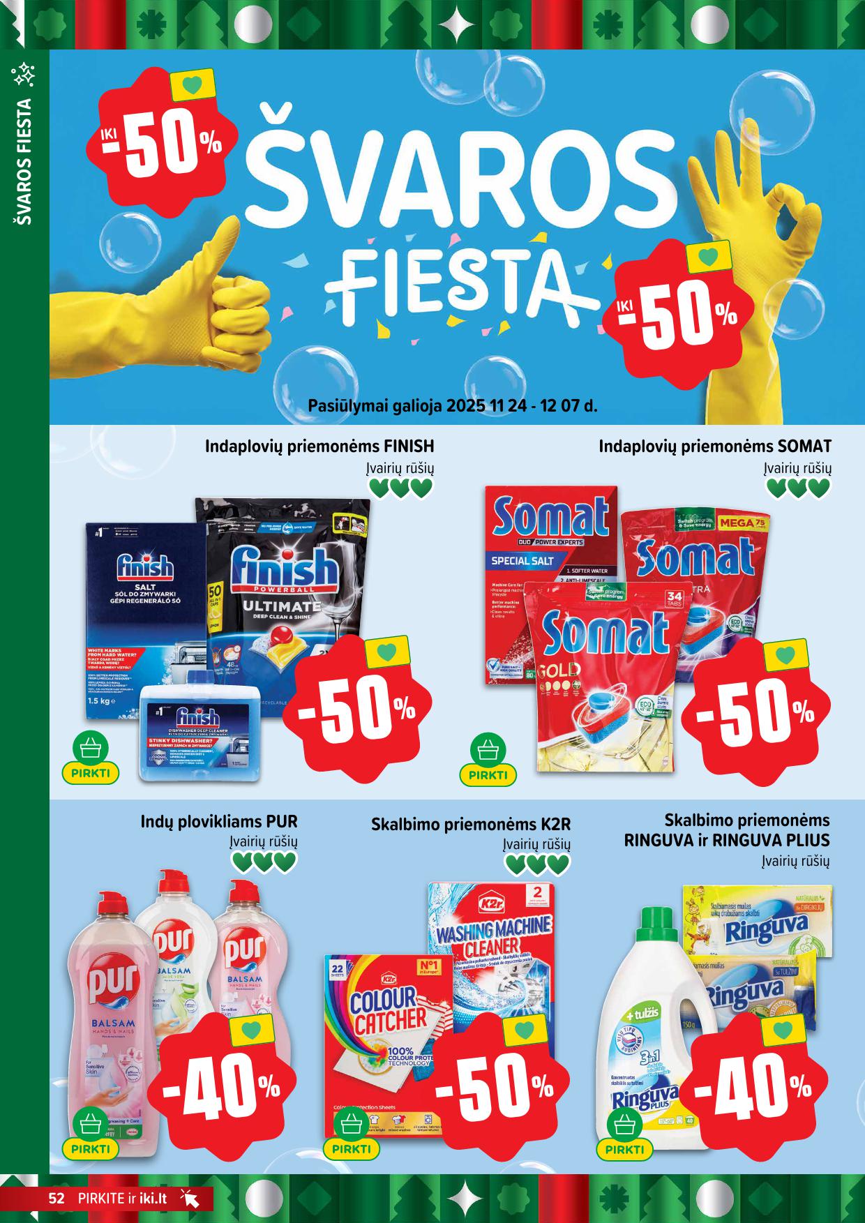 Naujausias IKI kaininis katalogas 2025.12.01 - 2025.12.07