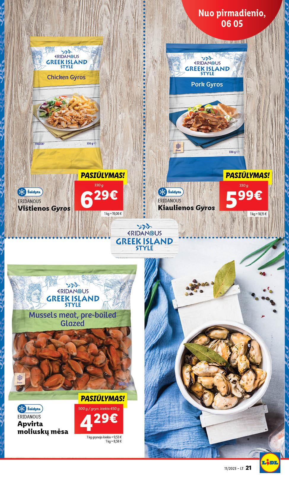Naujausias LIDL kaininis katalogas 2023.06.05 - 2023.06.11