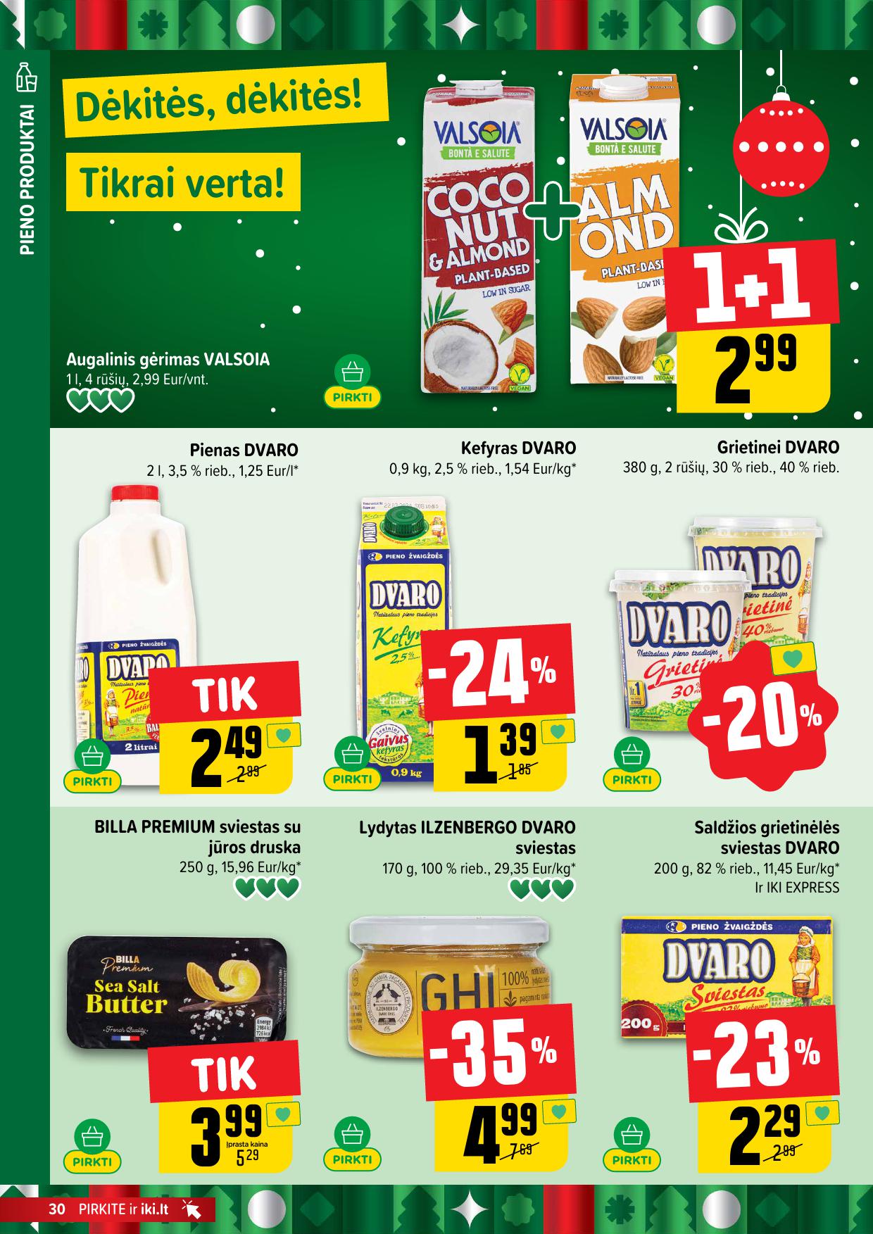 Naujausias IKI kaininis katalogas 2025.12.08 - 2025.12.14