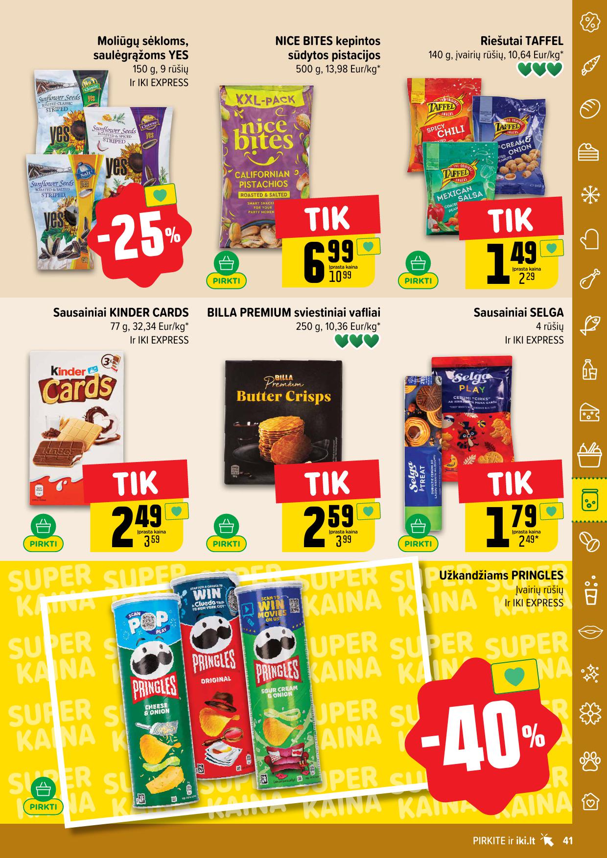 Naujausias IKI kaininis katalogas 2026.01.26 - 2026.02.01