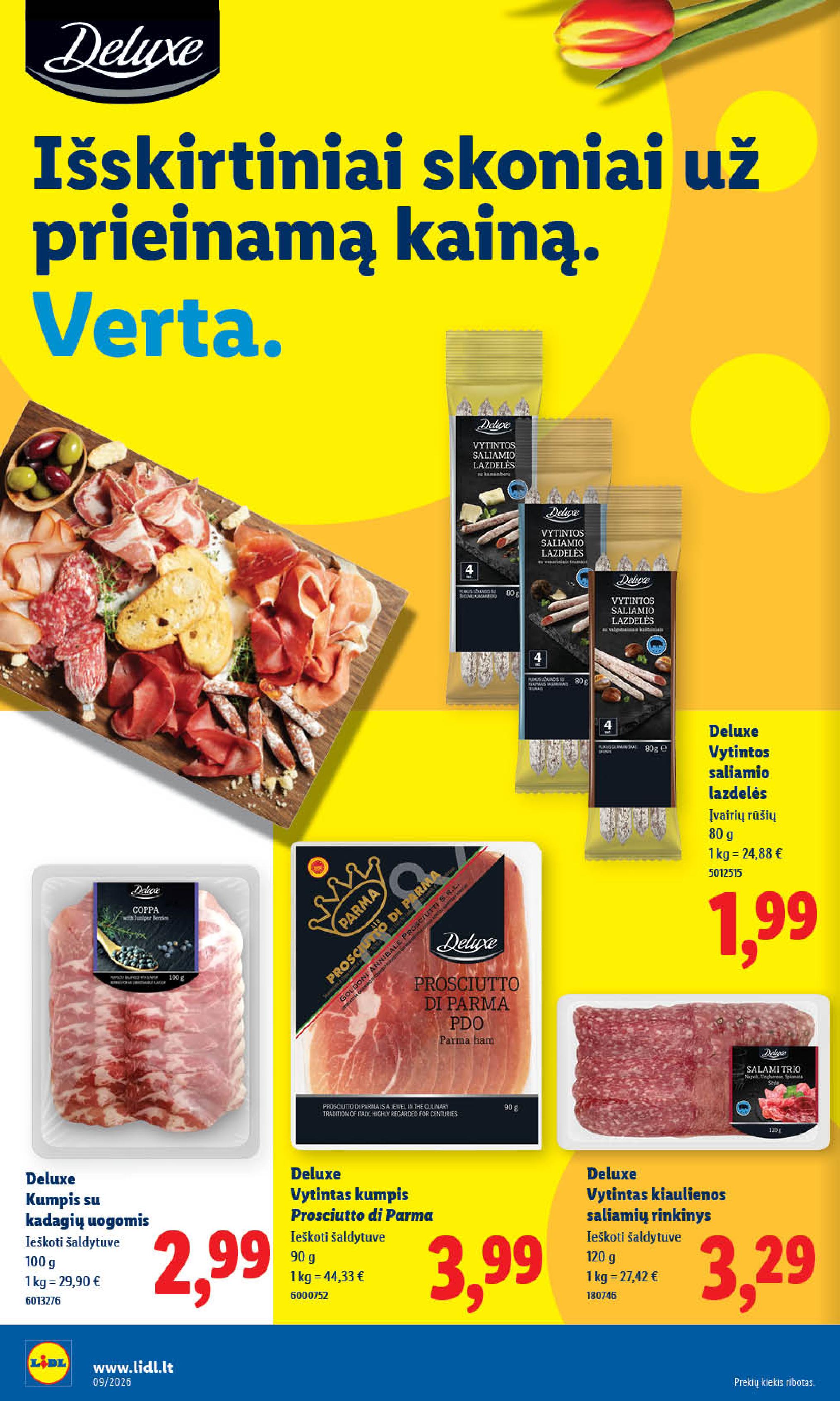 Naujausias LIDL kaininis katalogas 2026.02.23 - 2026.03.01