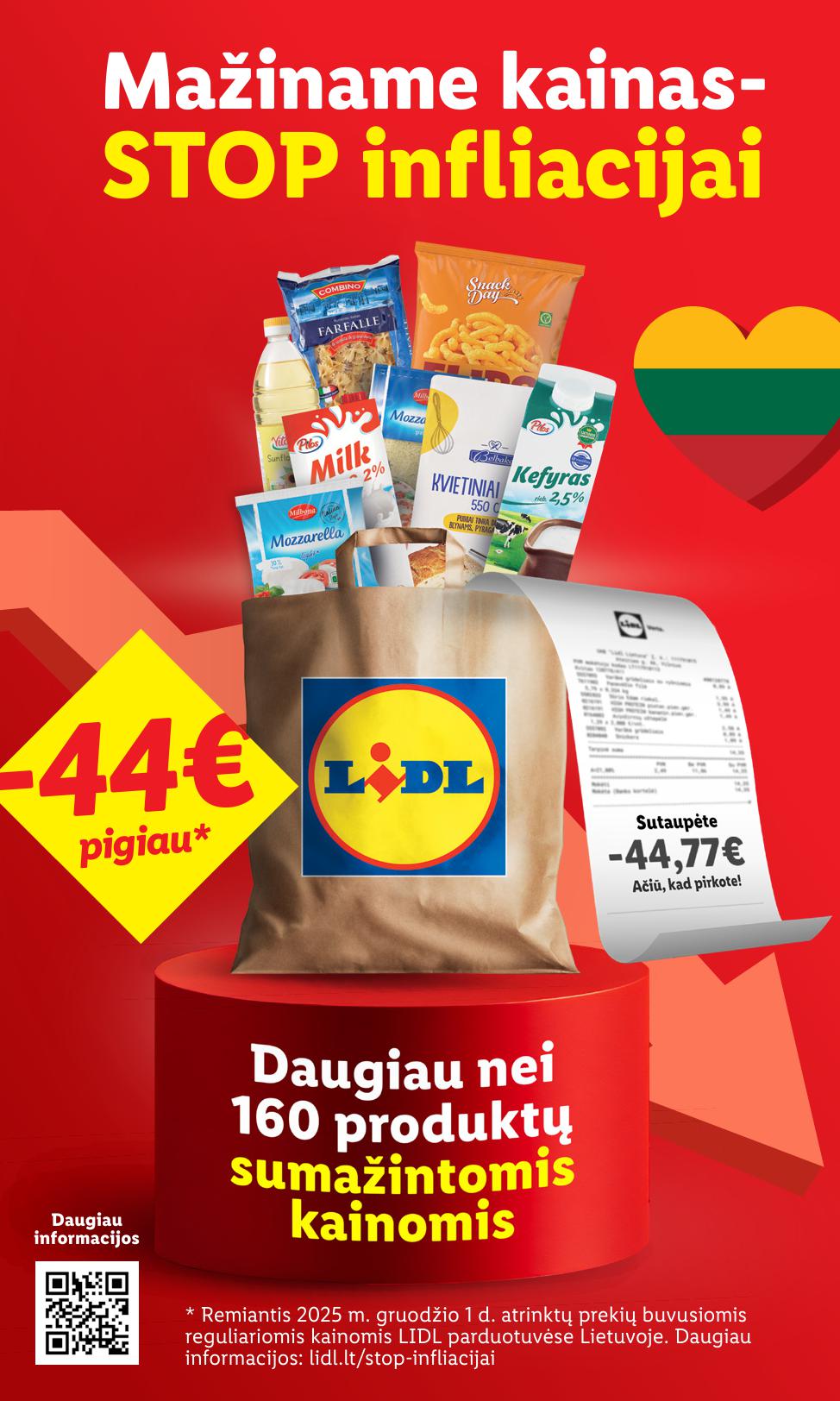 Naujausias LIDL kaininis katalogas 2026.04.06 - 2026.04.12