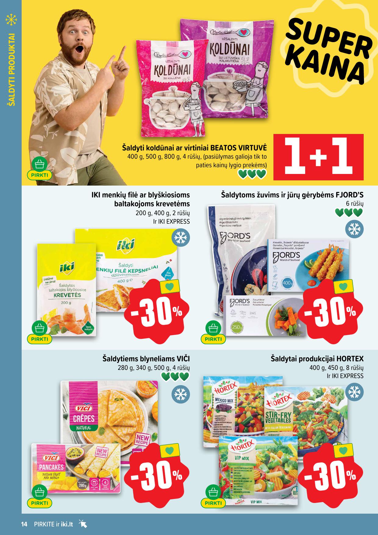 IKI SAVAITĖLĖ akcijų ir nuolaidų leidinys Nr.29 2025.07.14 - 2025.07.20