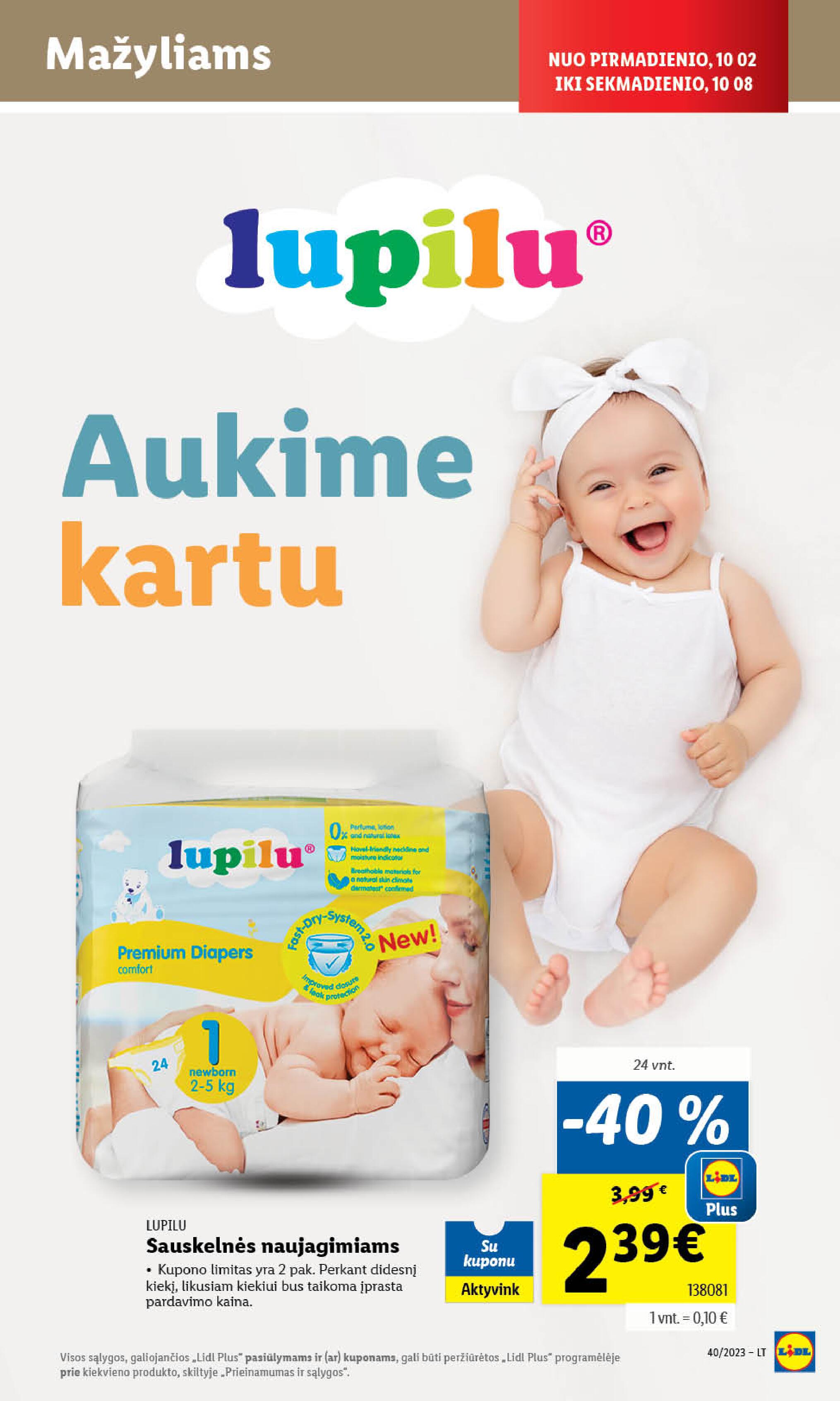 Naujausias LIDL kaininis katalogas 2023.10.02 - 2023.10.08