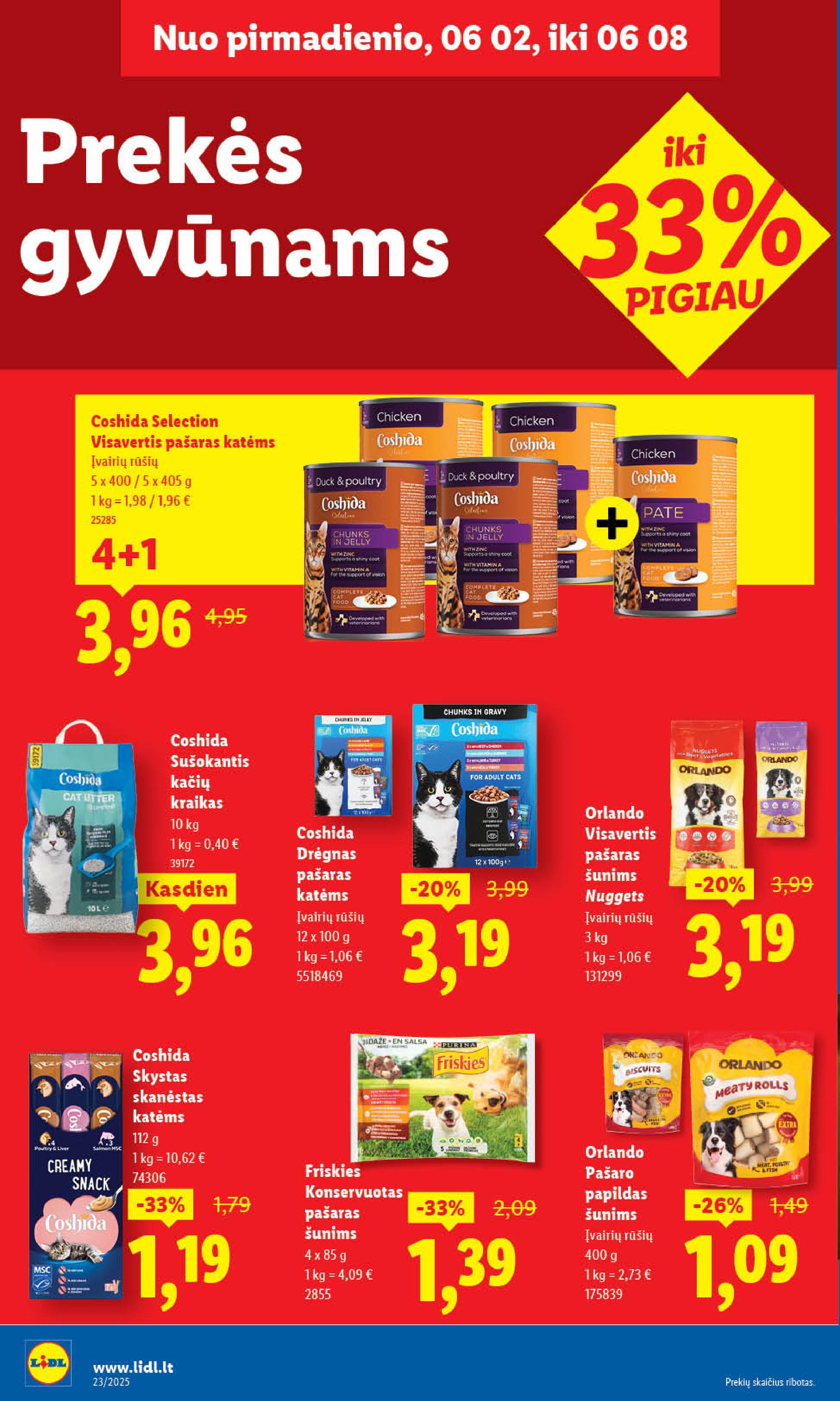 Naujausias LIDL kaininis katalogas 2025.06.02 - 2025.06.08