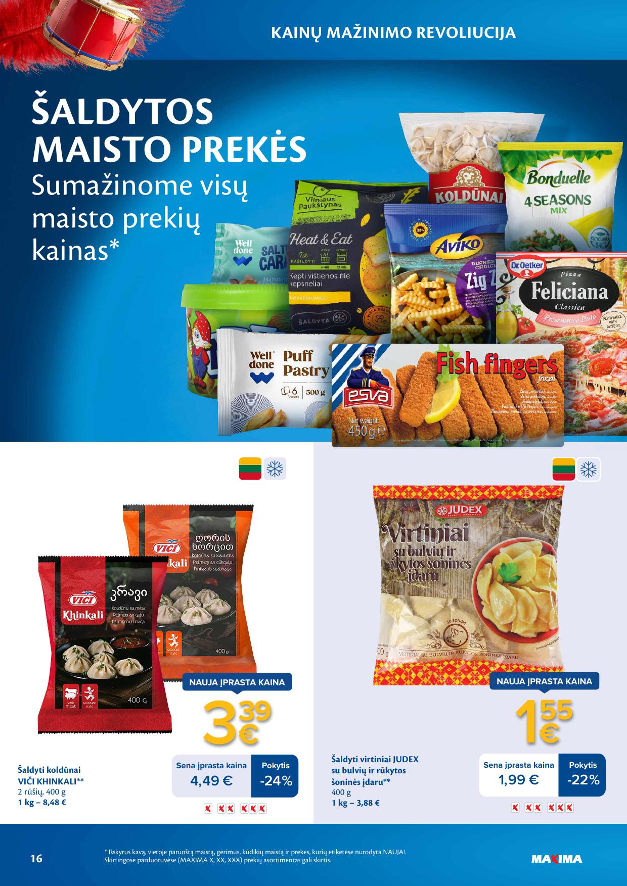 MAXIMA nuolaidų leidinys "Kainų mažinimo revoliucija" 2026.03.03 - 2026.03.09