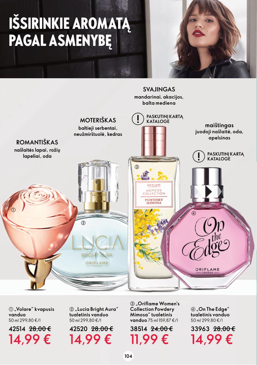 ORIFLAME katalogas galioja 2023.03.15 - 2023.04.04